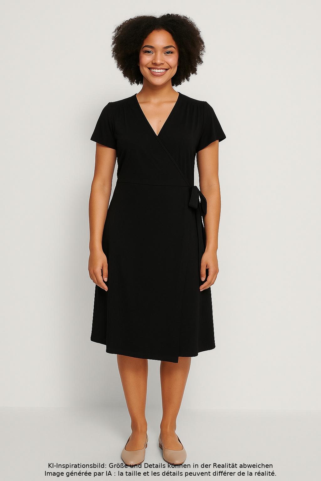 

King Louie Damen Kleid, schwarz, Gr. 38