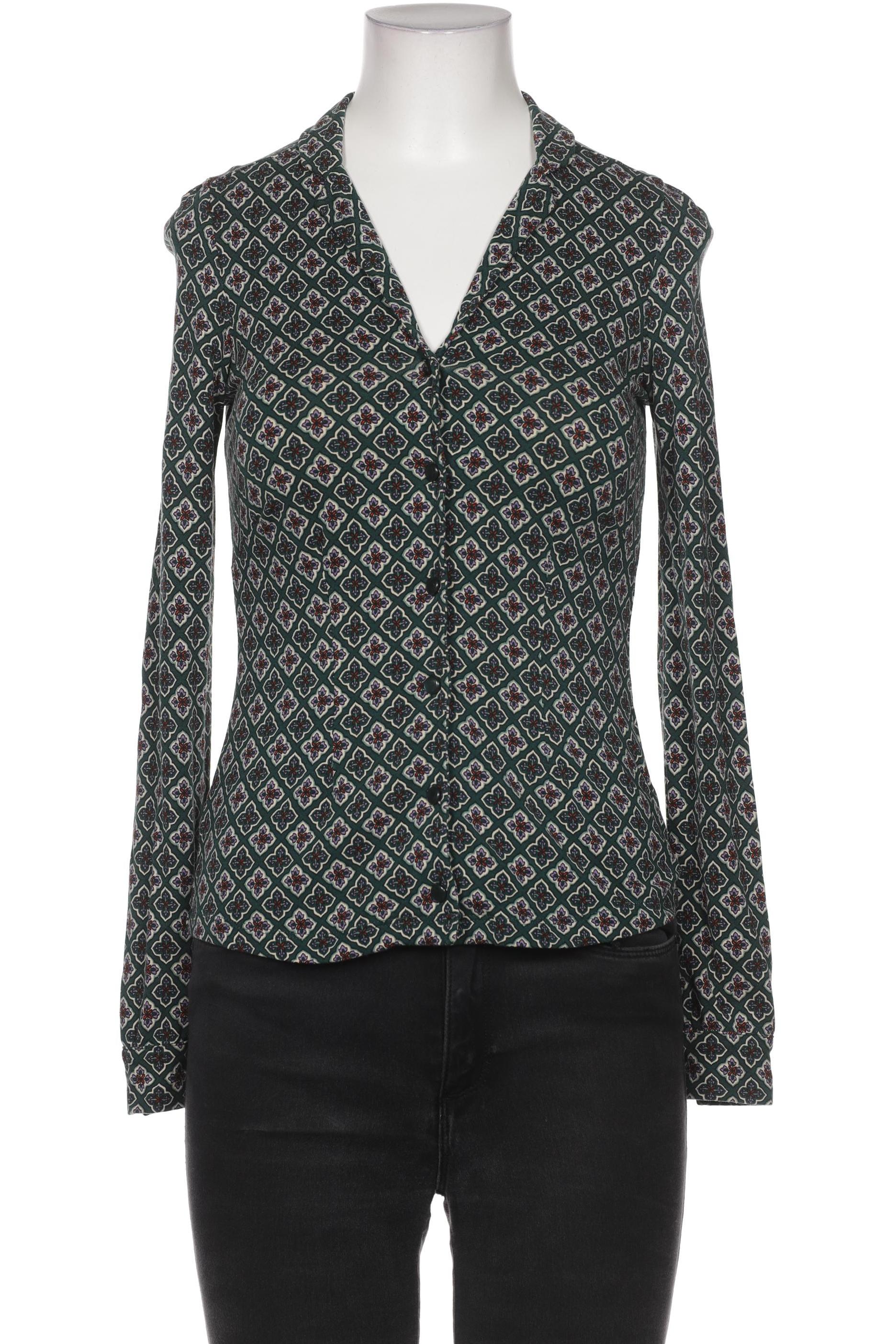 

King Louie Damen Bluse, grün, Gr. 34
