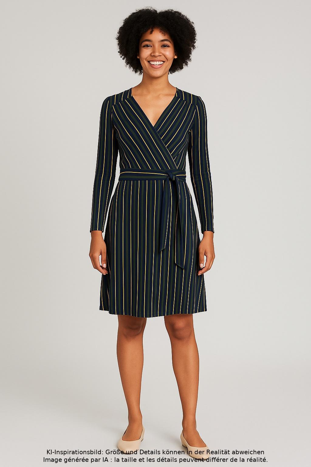 

King Louie Damen Kleid, mehrfarbig, Gr. 36