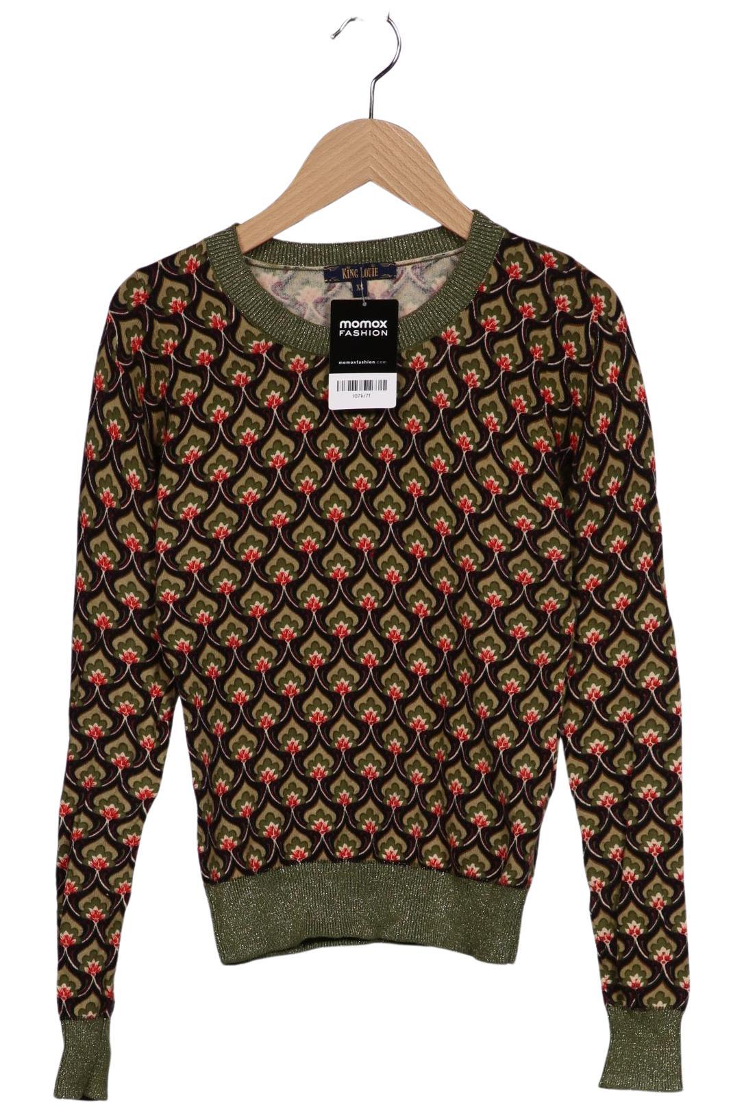 

King Louie Damen Pullover, grün, Gr. 34