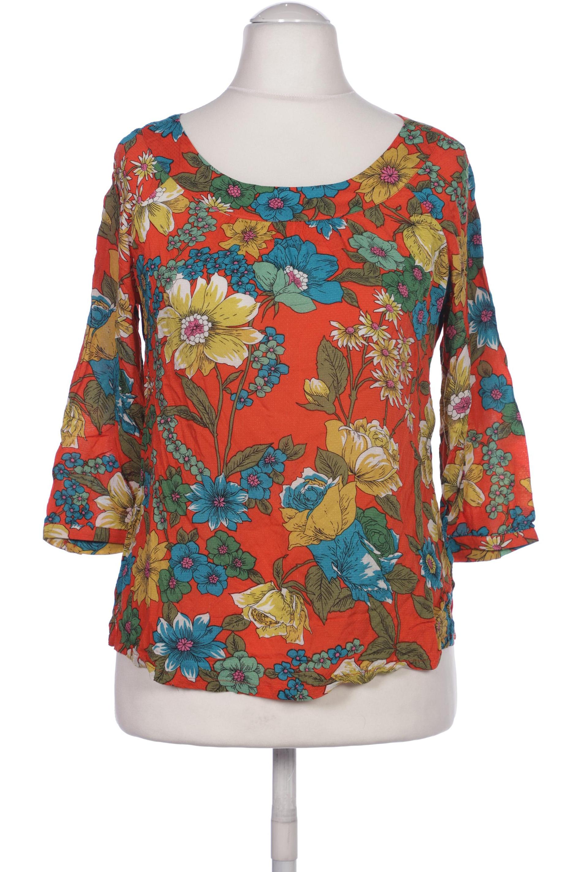 

King Louie Damen Bluse, mehrfarbig, Gr. 36