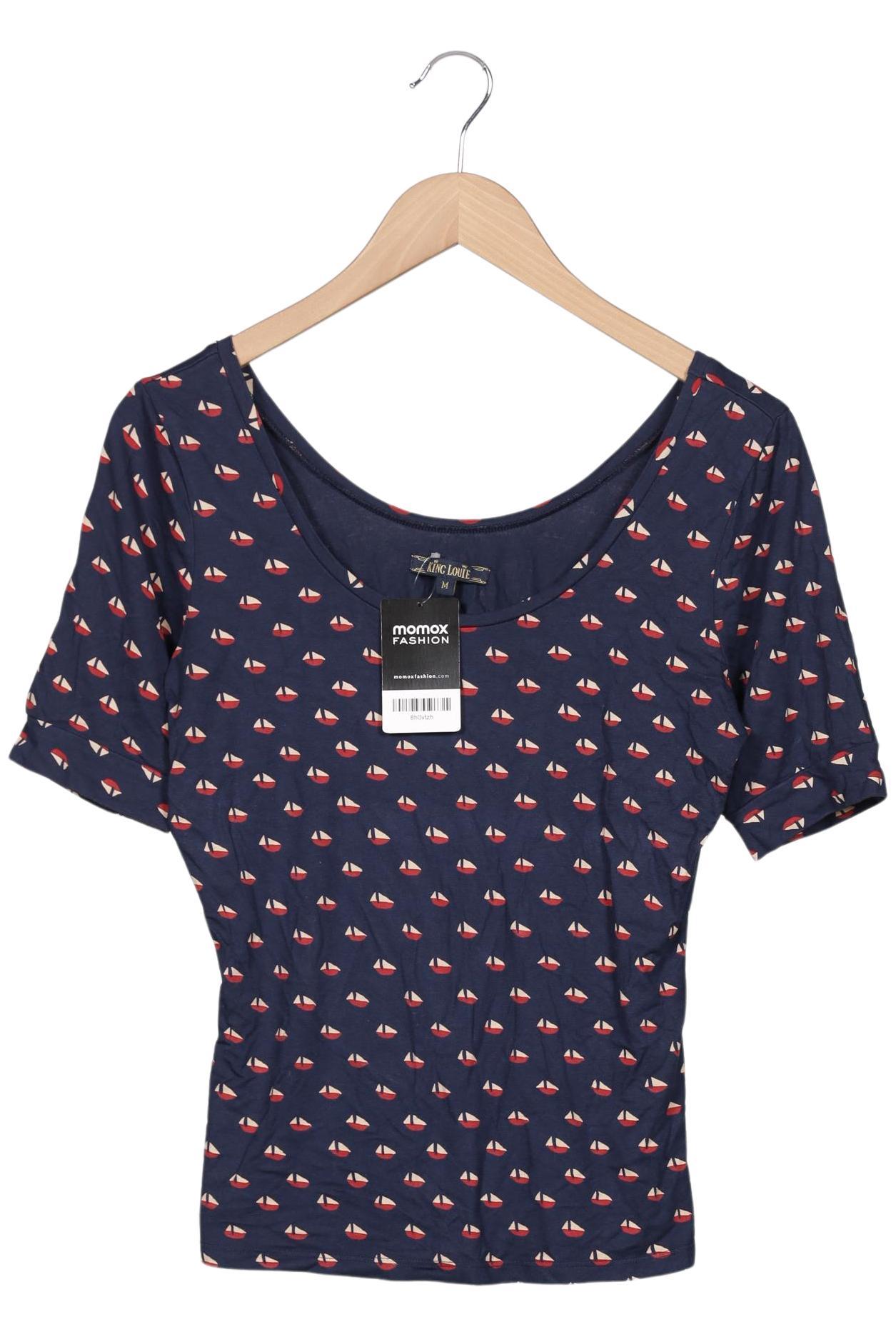 

King Louie Damen T-Shirt, marineblau, Gr. 38