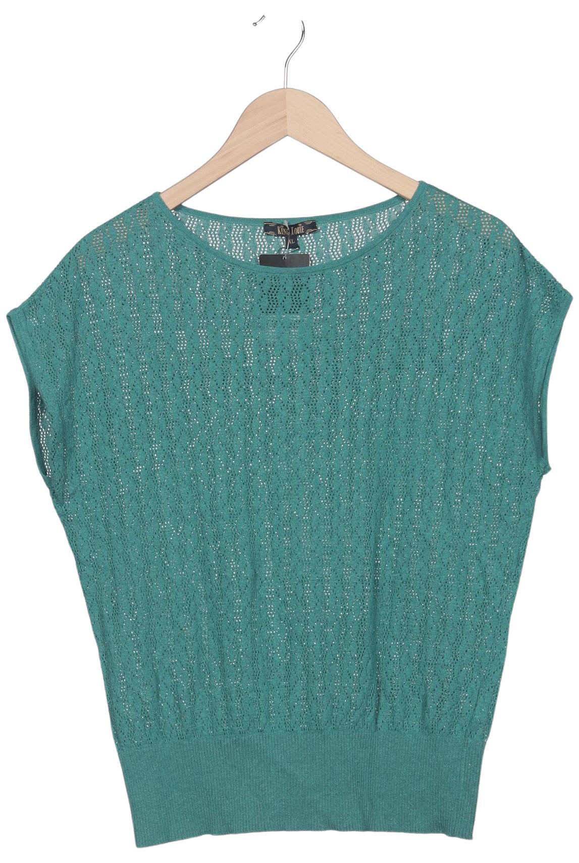 

King Louie Damen Pullover, grün, Gr. 44