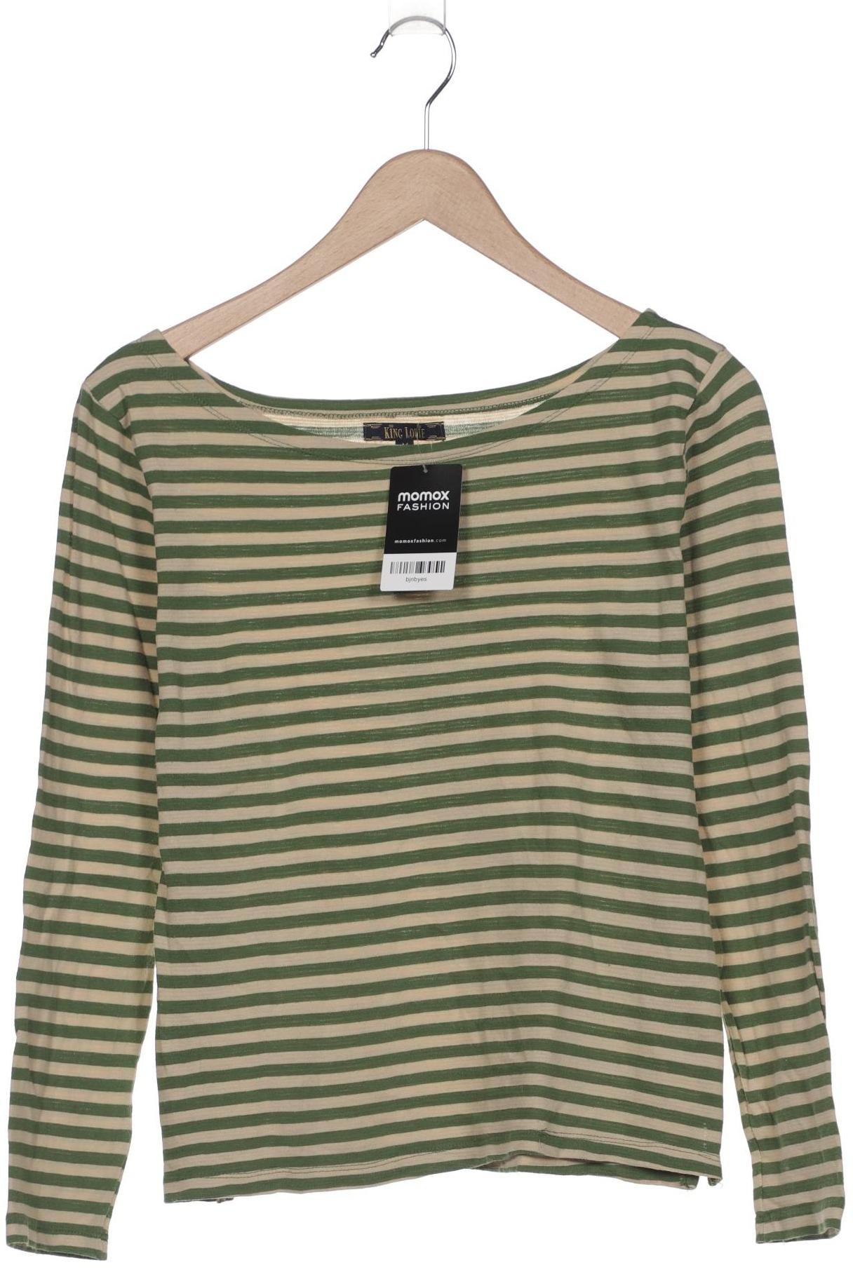 

King Louie Damen Langarmshirt, grün, Gr. 38