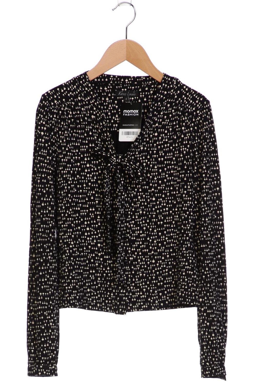 

King Louie Damen Strickjacke, schwarz, Gr. 36
