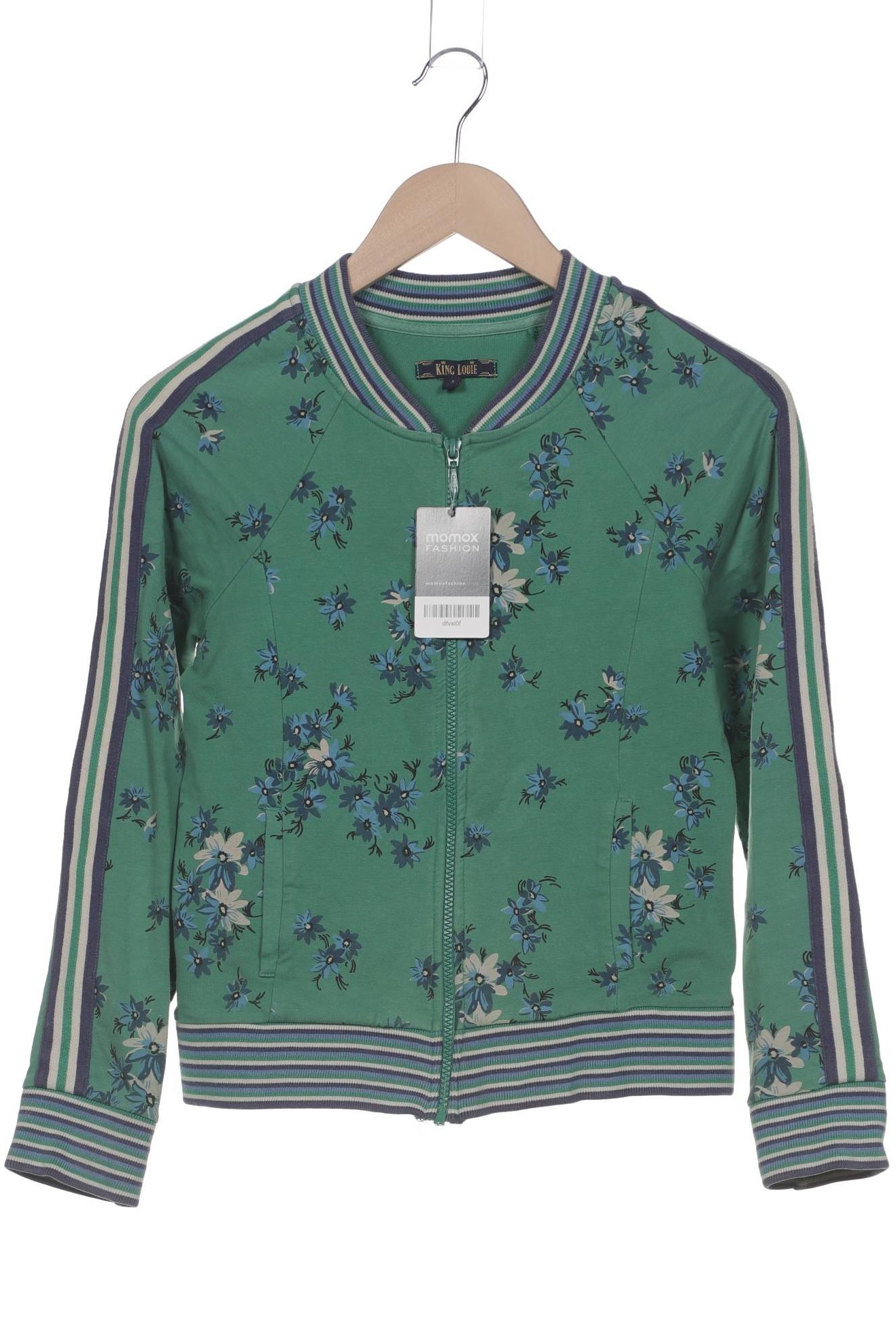 

King Louie Damen Sweatshirt, grün, Gr. 36