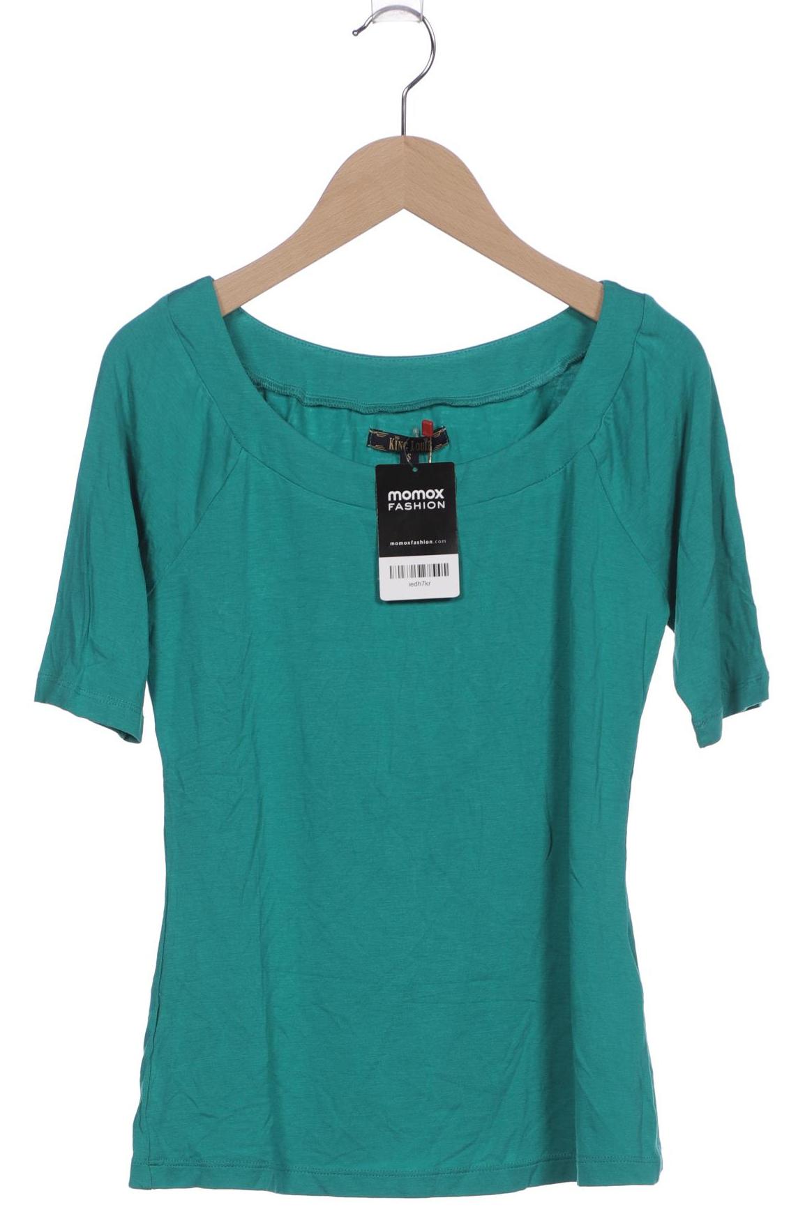 

King Louie Damen T-Shirt, türkis, Gr. 36