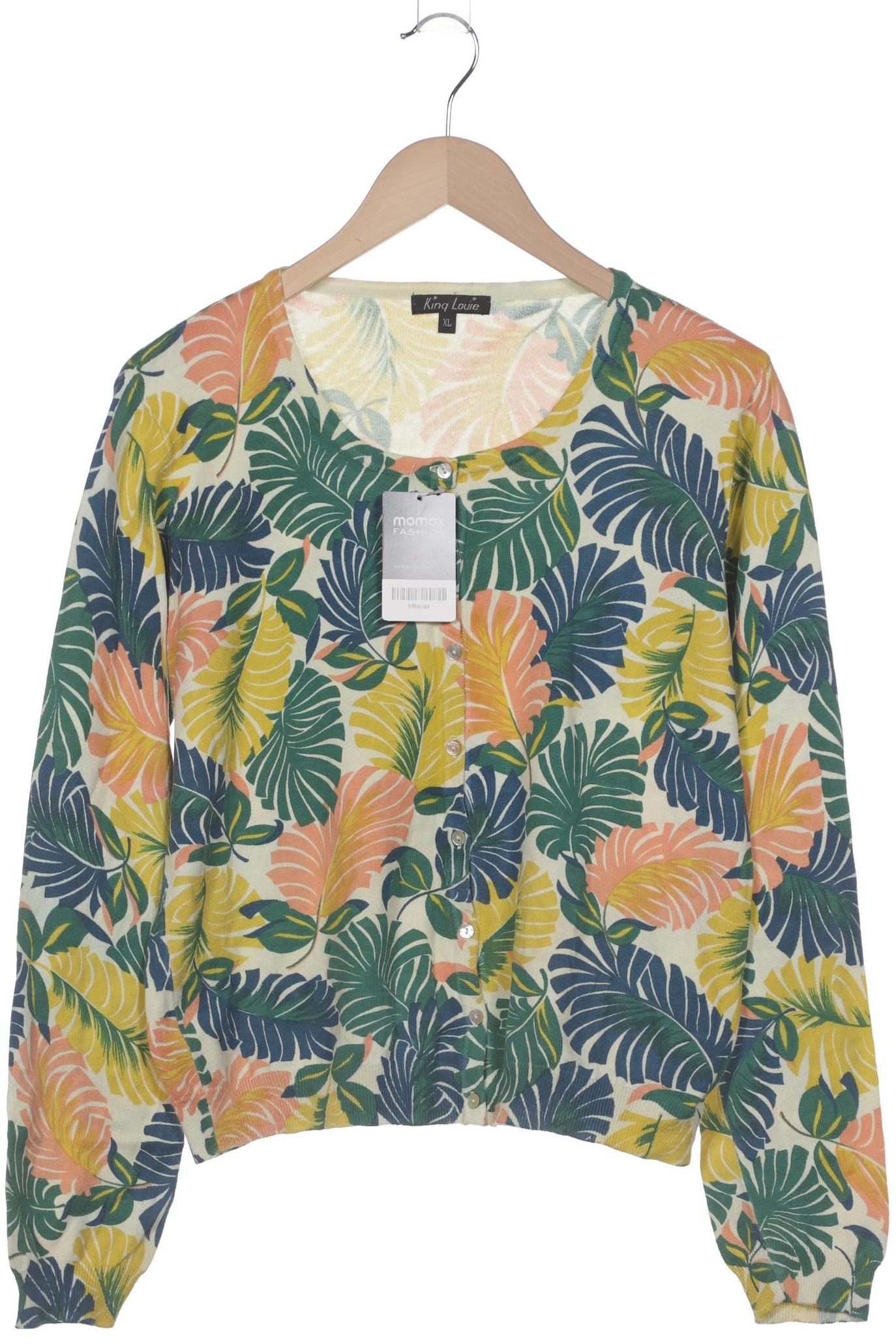

King Louie Damen Strickjacke, mehrfarbig, Gr. 44