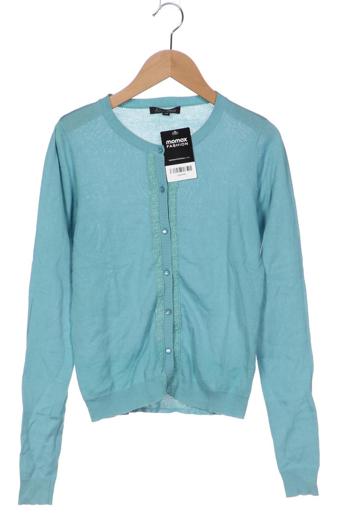 

King Louie Damen Strickjacke, blau, Gr. 34