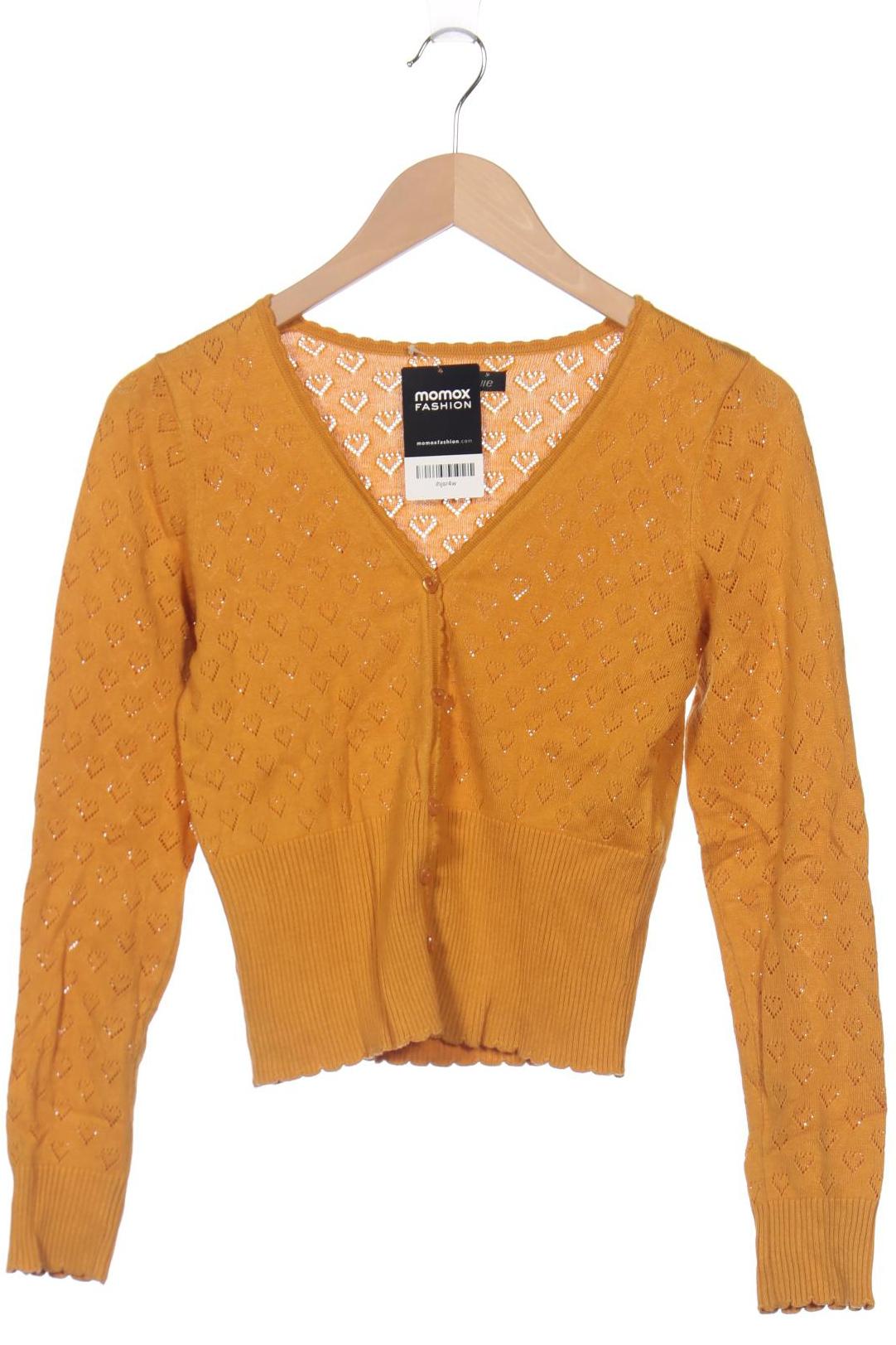 

KING LOUIE Damen Strickjacke, gelb