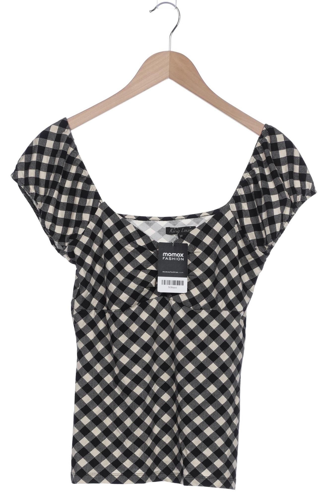 

King Louie Damen T-Shirt, schwarz, Gr. 38