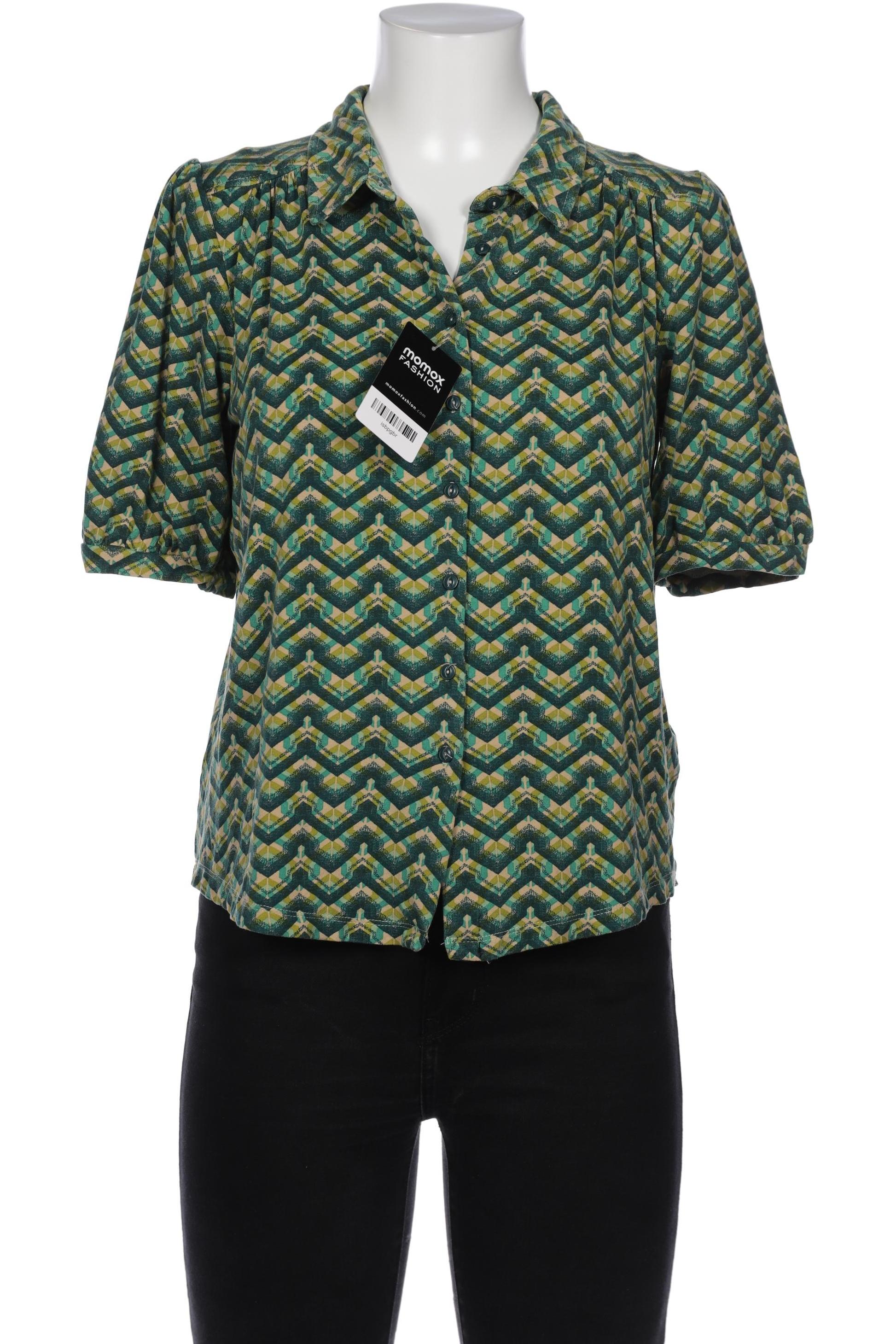 

King Louie Damen Bluse, grün, Gr. 42