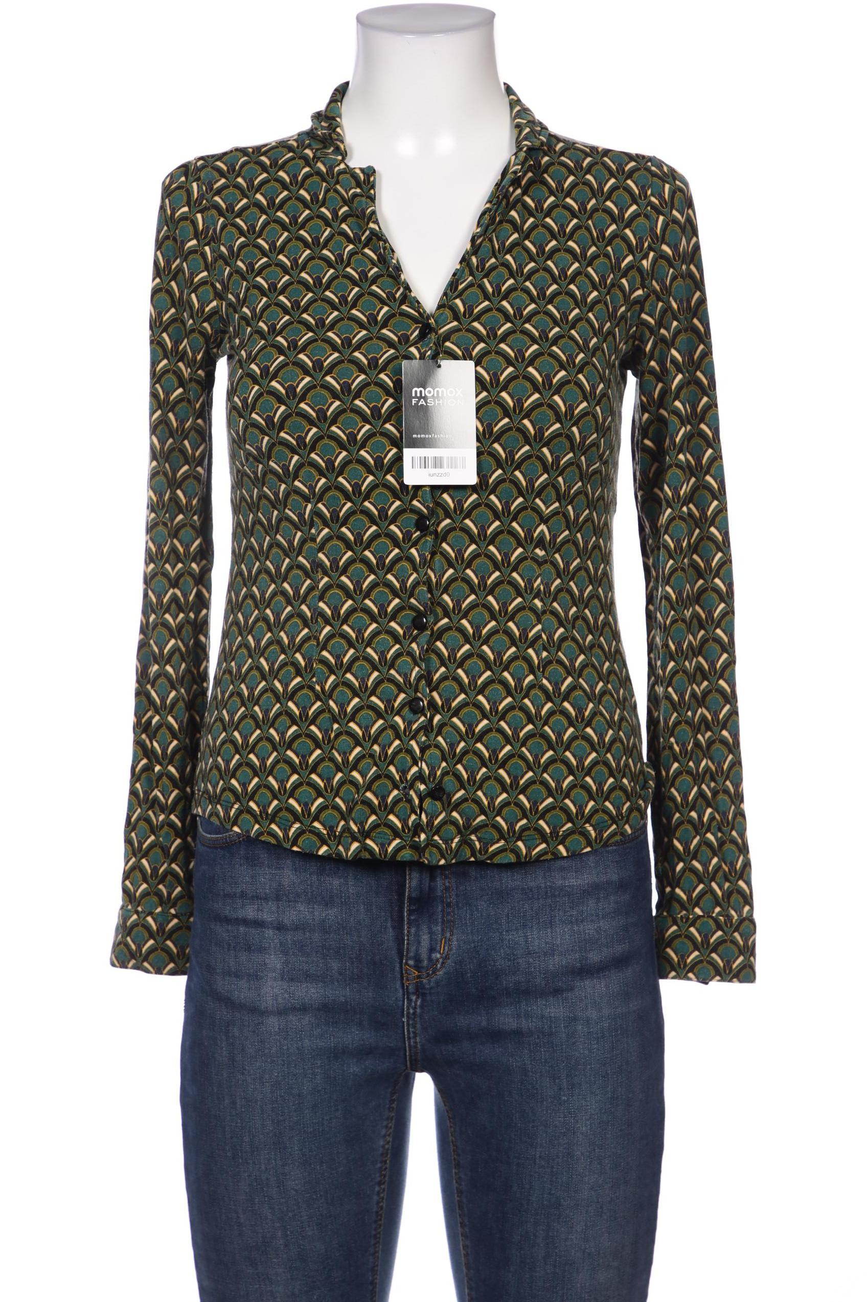 

King Louie Damen Bluse, grün, Gr. 36