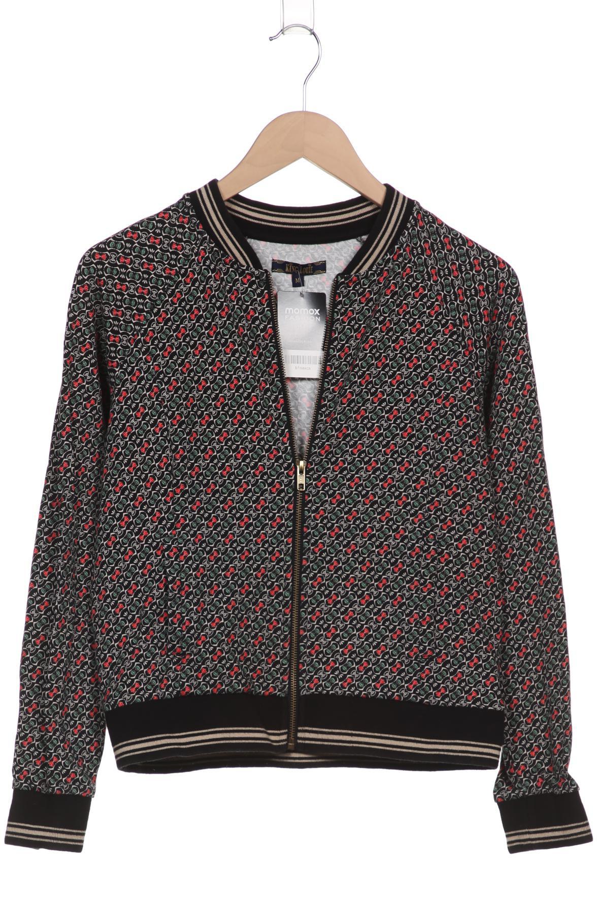 

King Louie Damen Strickjacke, schwarz, Gr. 38