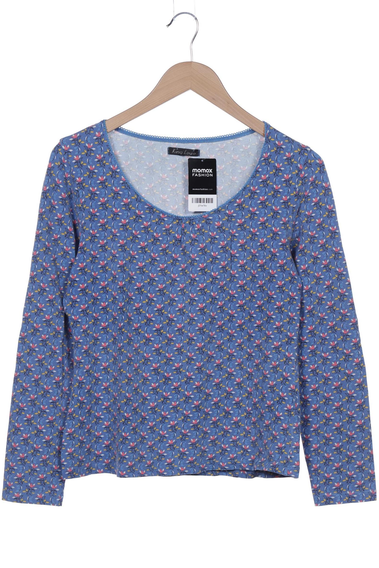 

King Louie Damen Langarmshirt, blau, Gr. 36