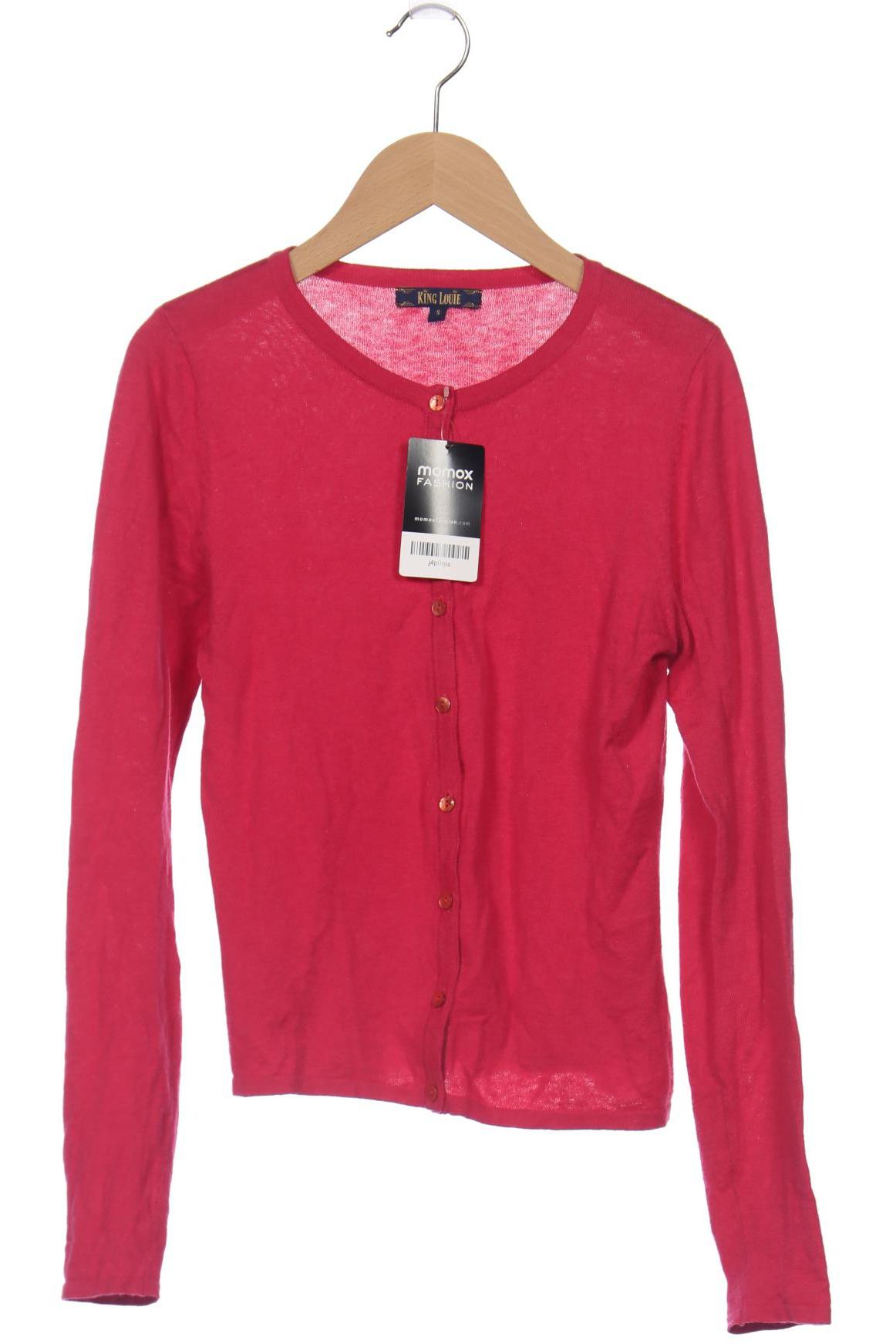 

King Louie Damen Strickjacke, pink, Gr. 36