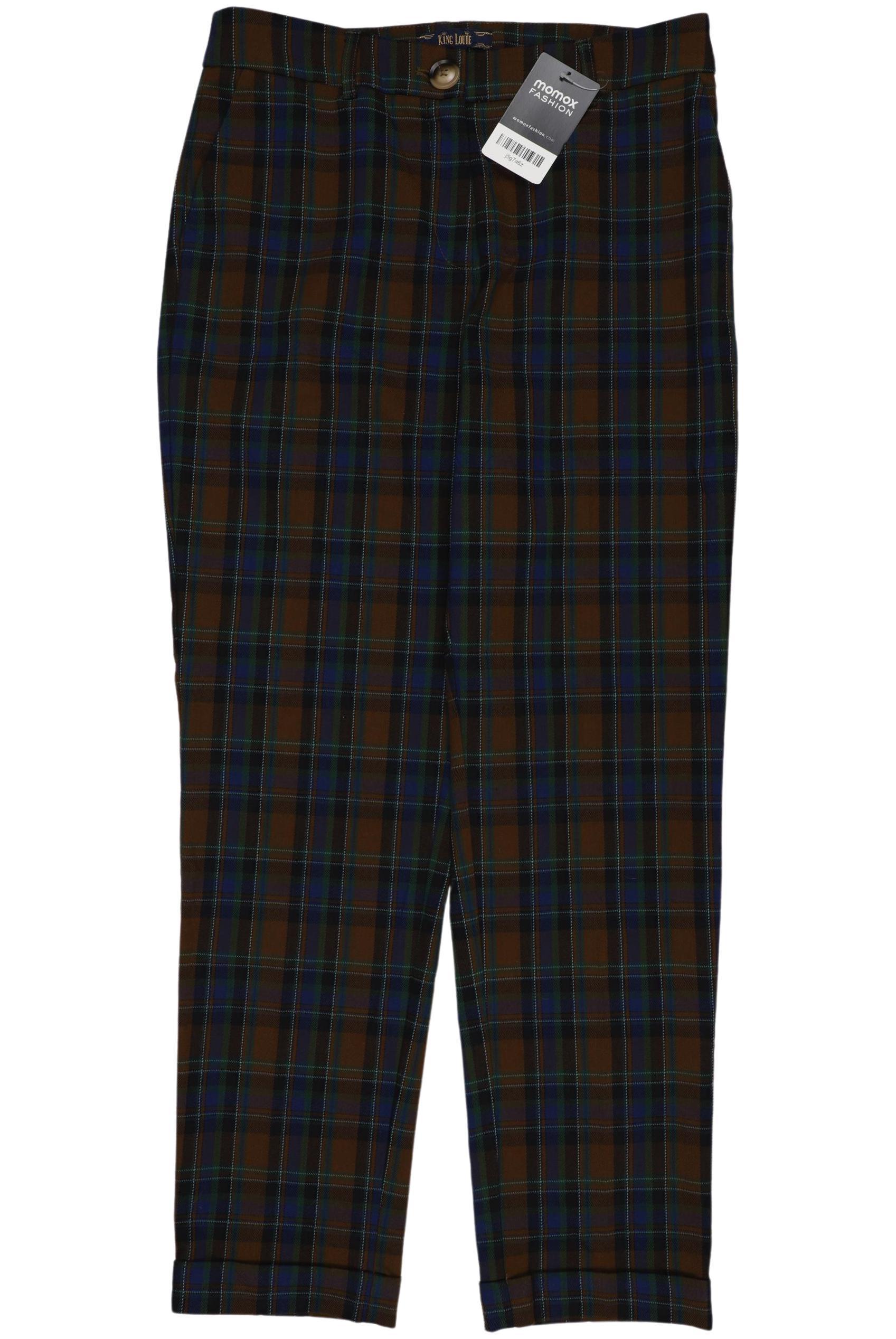 

King Louie Damen Stoffhose, mehrfarbig, Gr. 36