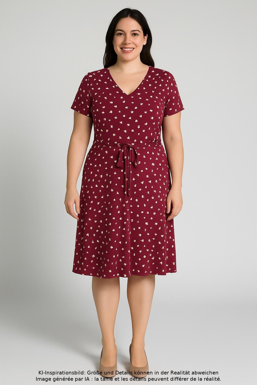 

King Louie Damen Kleid, rot, Gr. 44