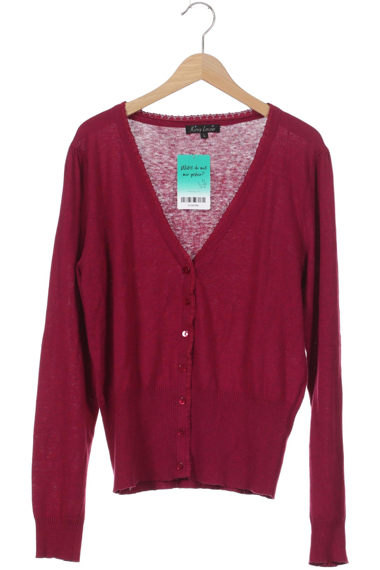 

King Louie Damen Strickjacke, flieder, Gr. 42