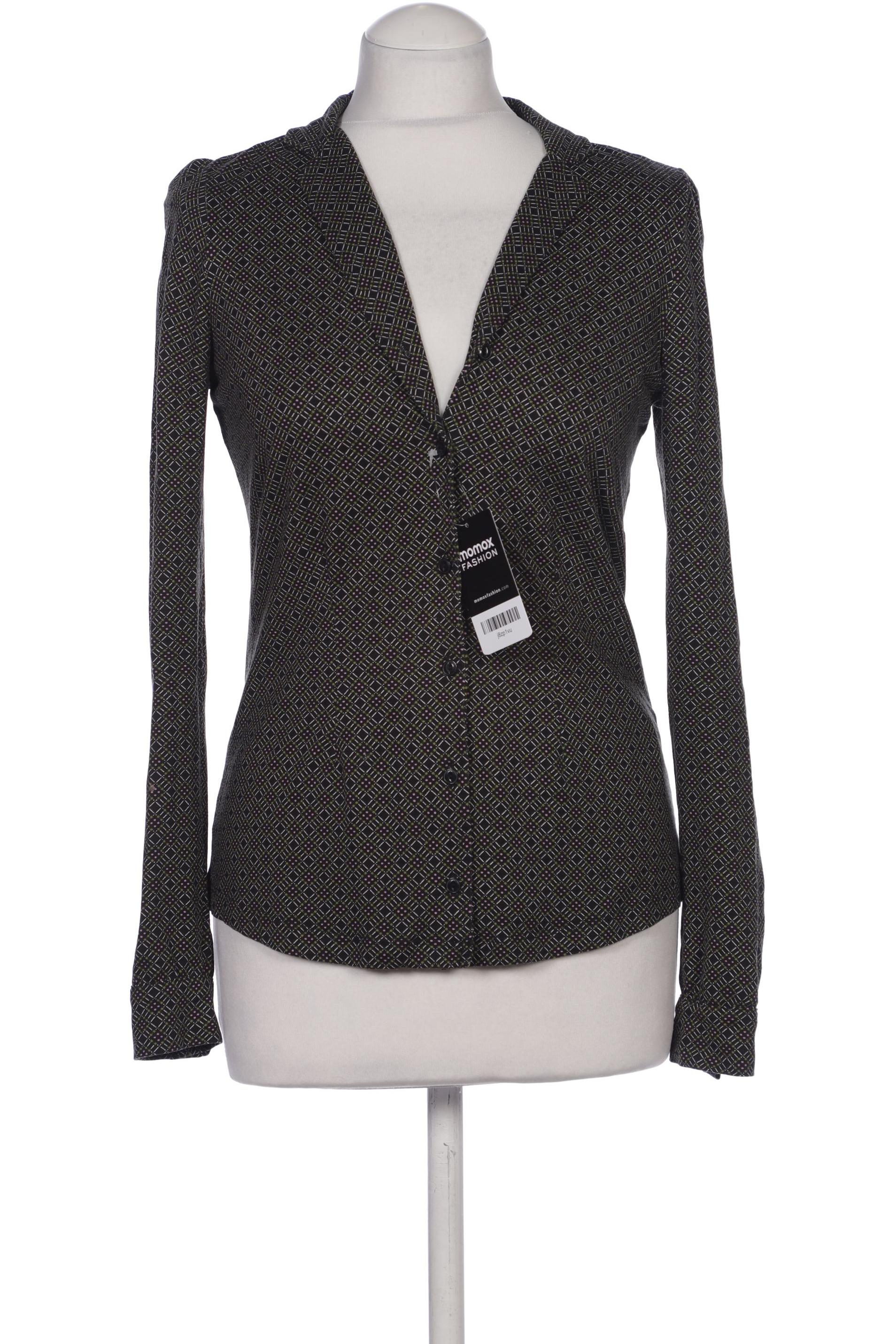 

King Louie Damen Bluse, schwarz, Gr. 36
