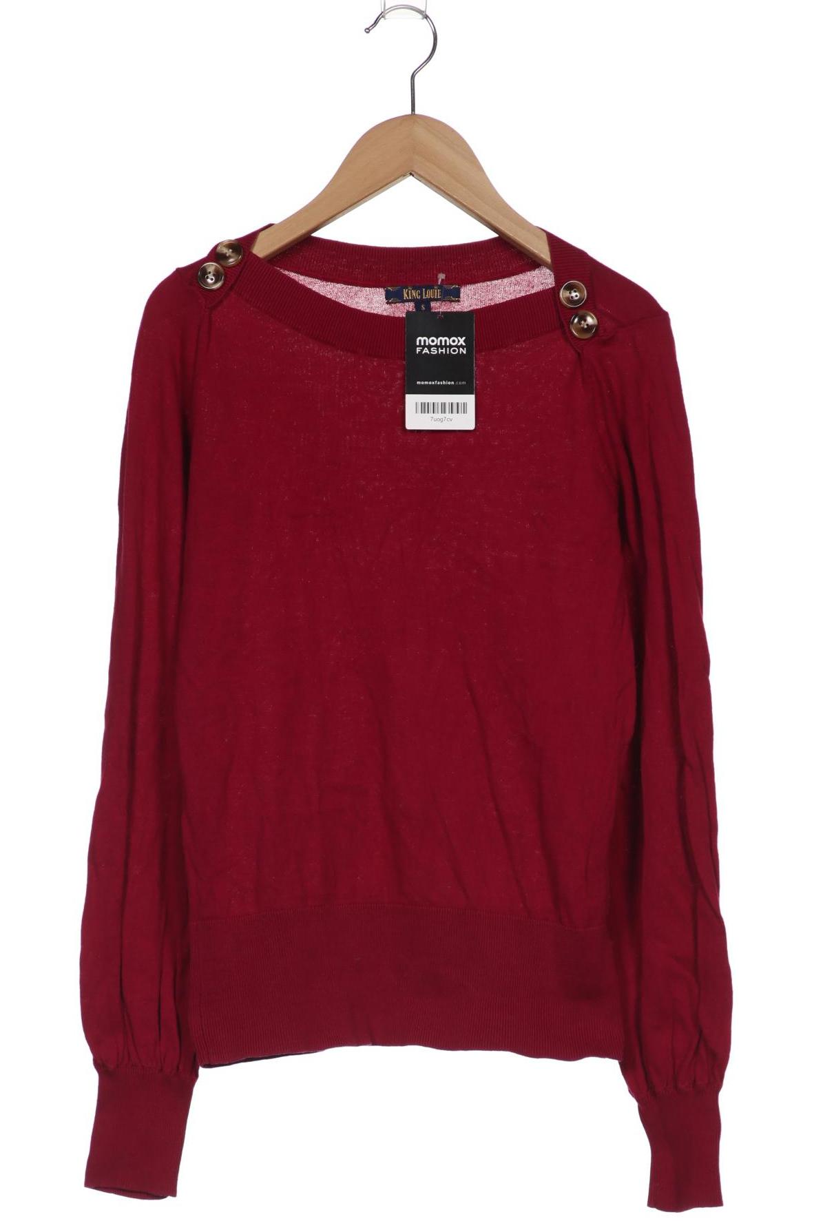 

King Louie Damen Pullover, bordeaux, Gr. 36