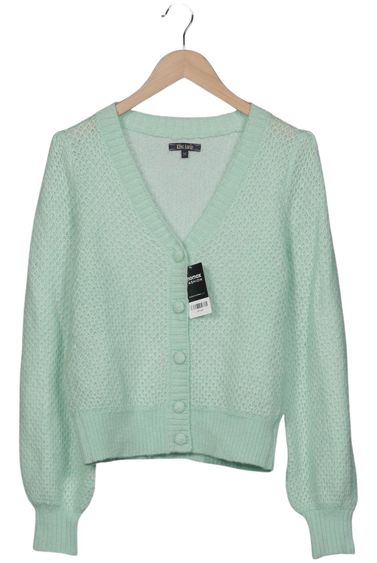 

King Louie Damen Strickjacke, hellgrün, Gr. 38