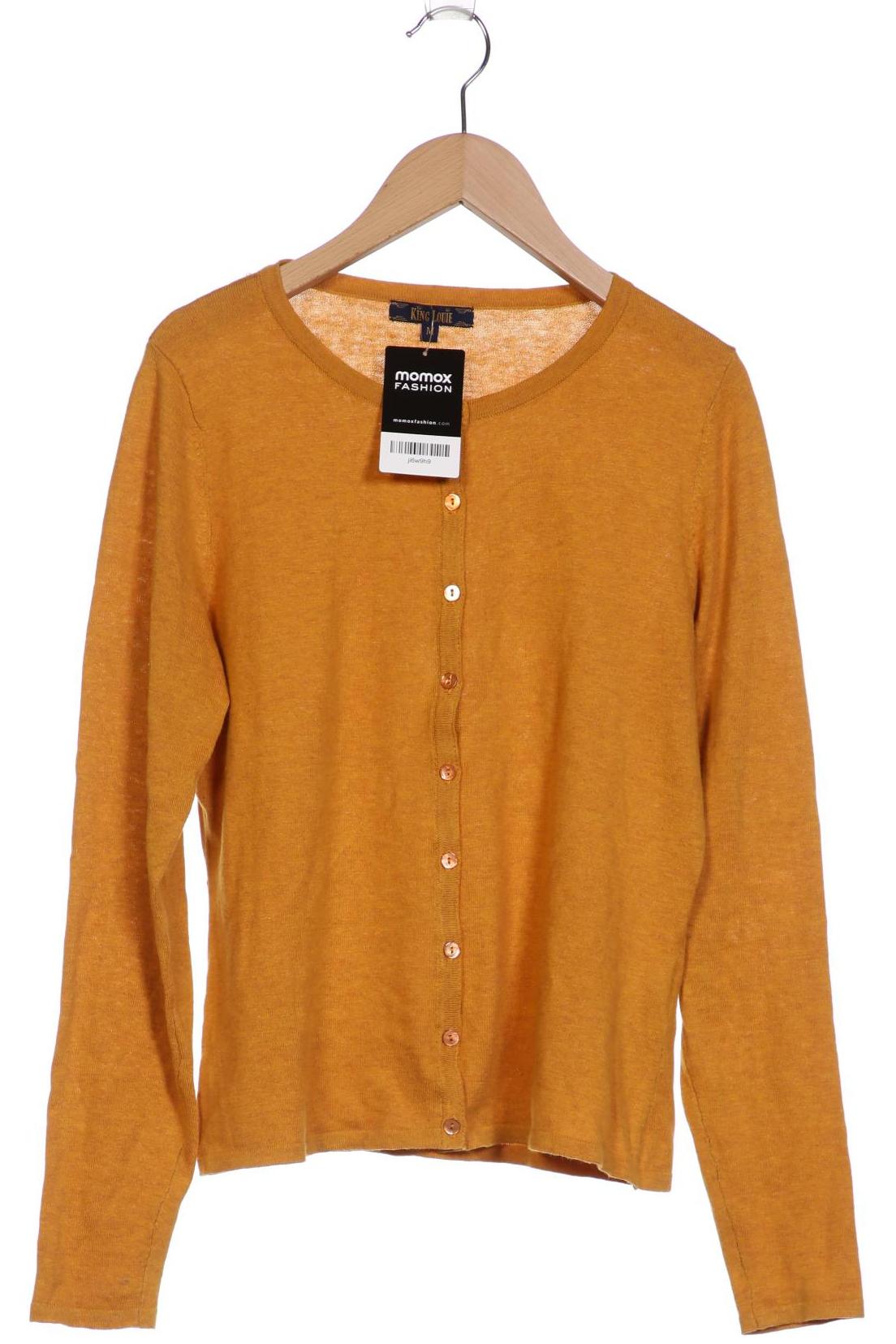 

King Louie Damen Strickjacke, orange, Gr. 38