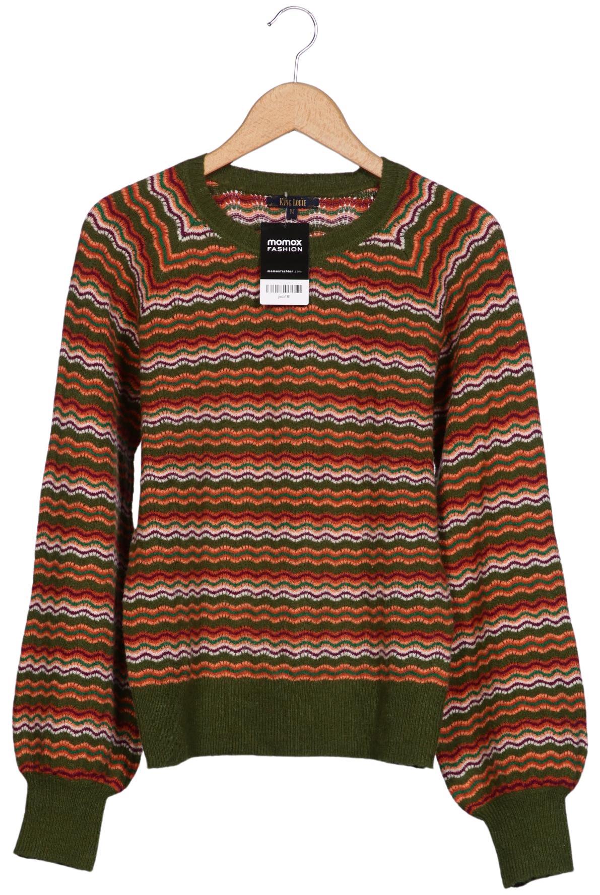 

King Louie Damen Pullover, grün, Gr. 38