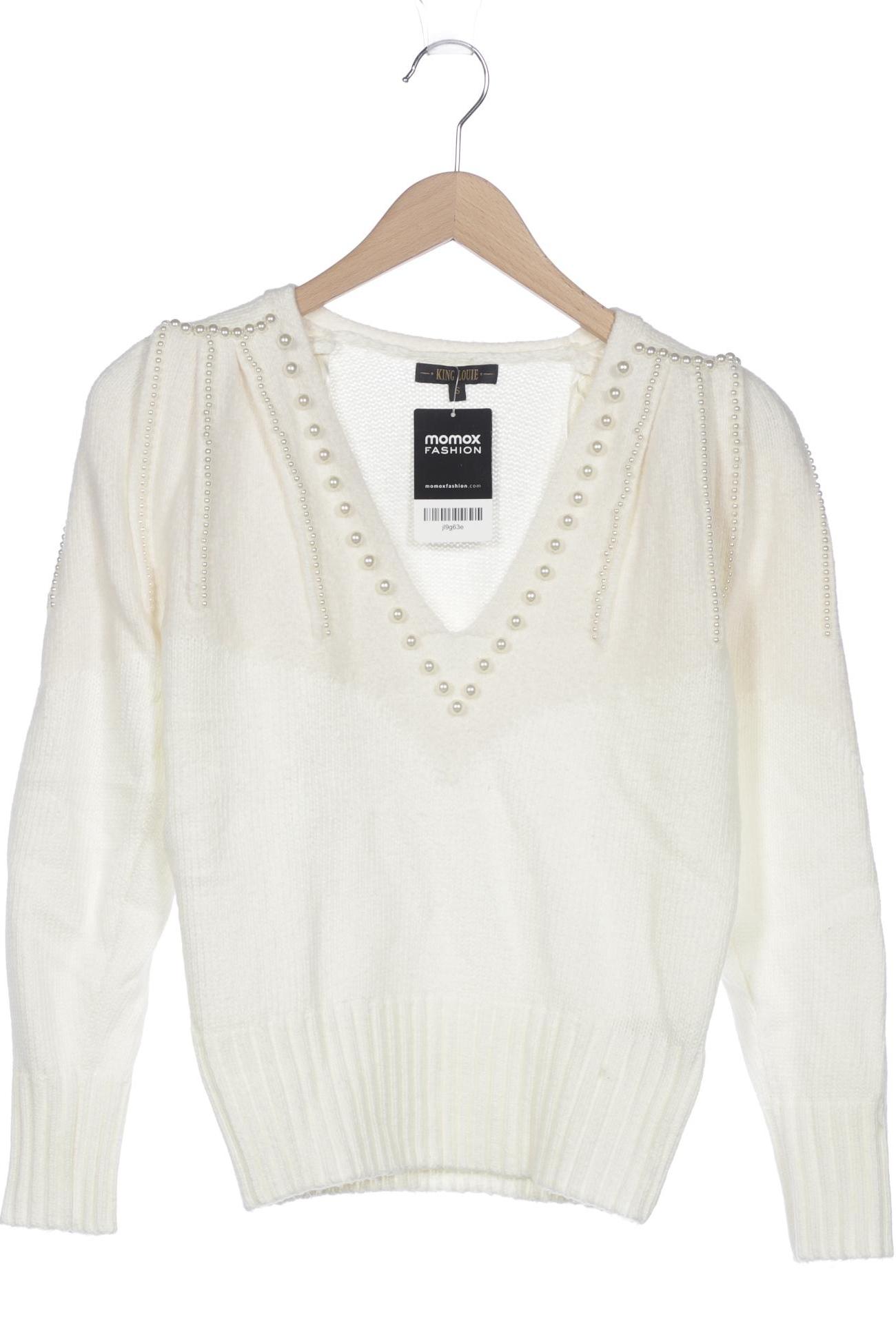 

King Louie Damen Pullover, cremeweiß, Gr. 36