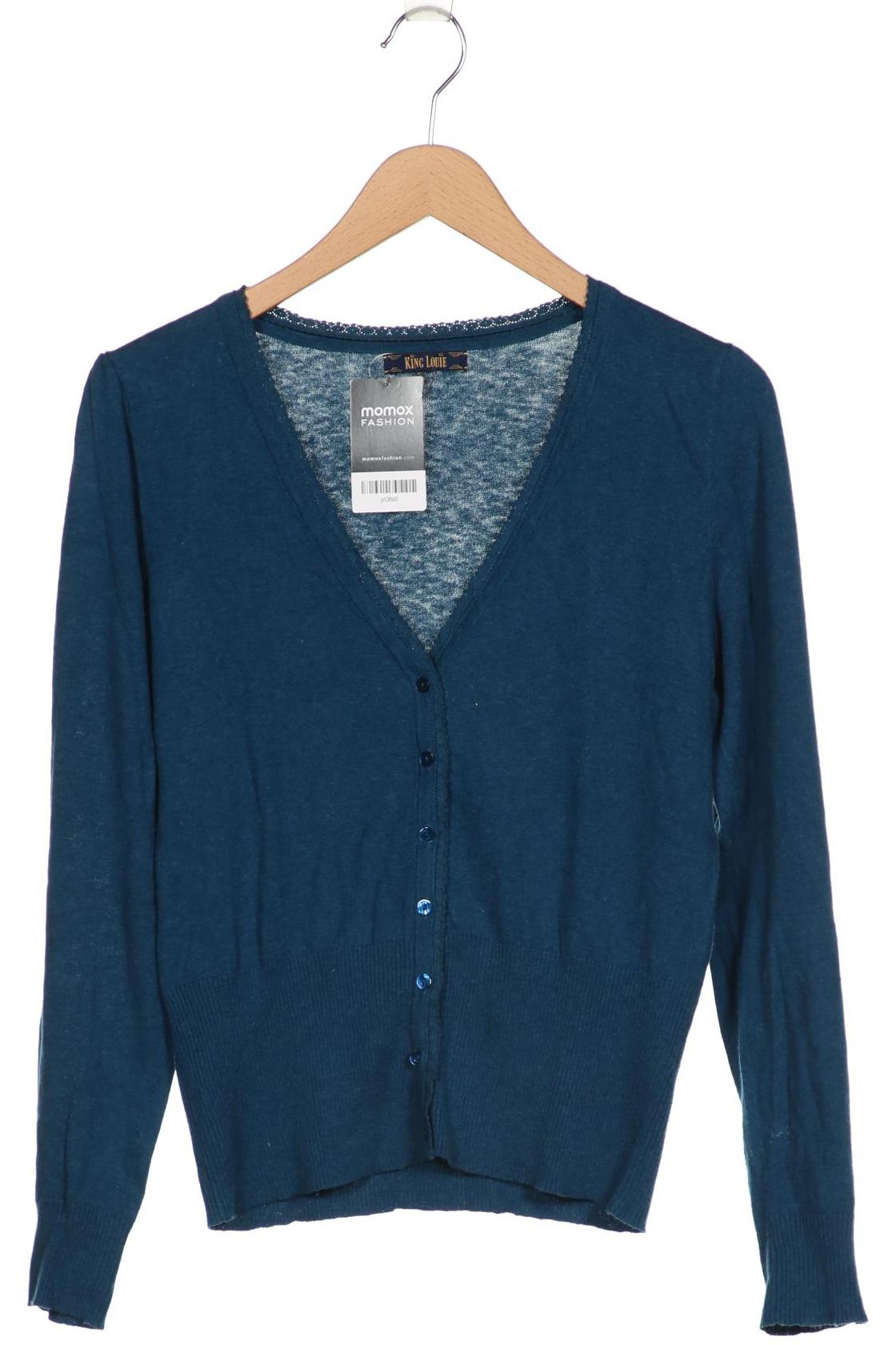 

KING LOUIE Damen Strickjacke, blau