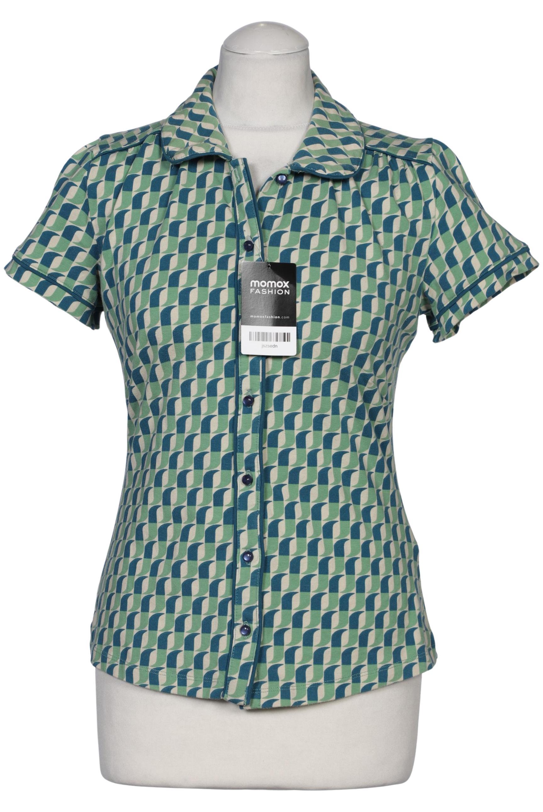 

King Louie Damen Bluse, grün, Gr. 38