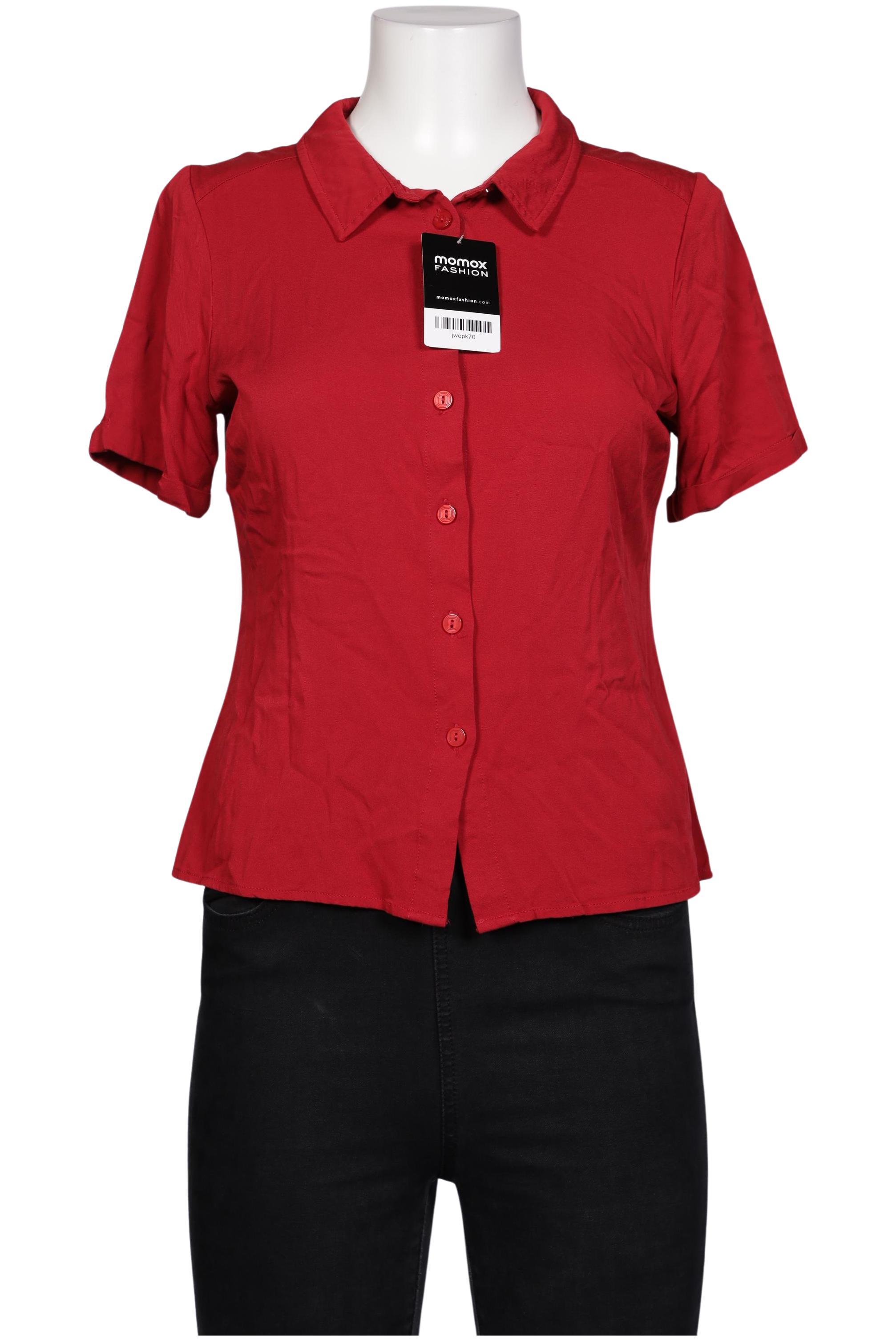 

King Louie Damen Bluse, rot, Gr. 38