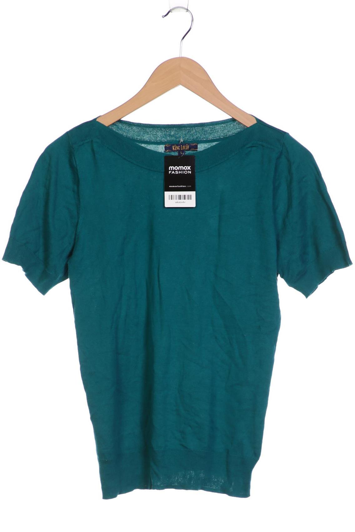 

King Louie Damen Pullover, türkis, Gr. 42