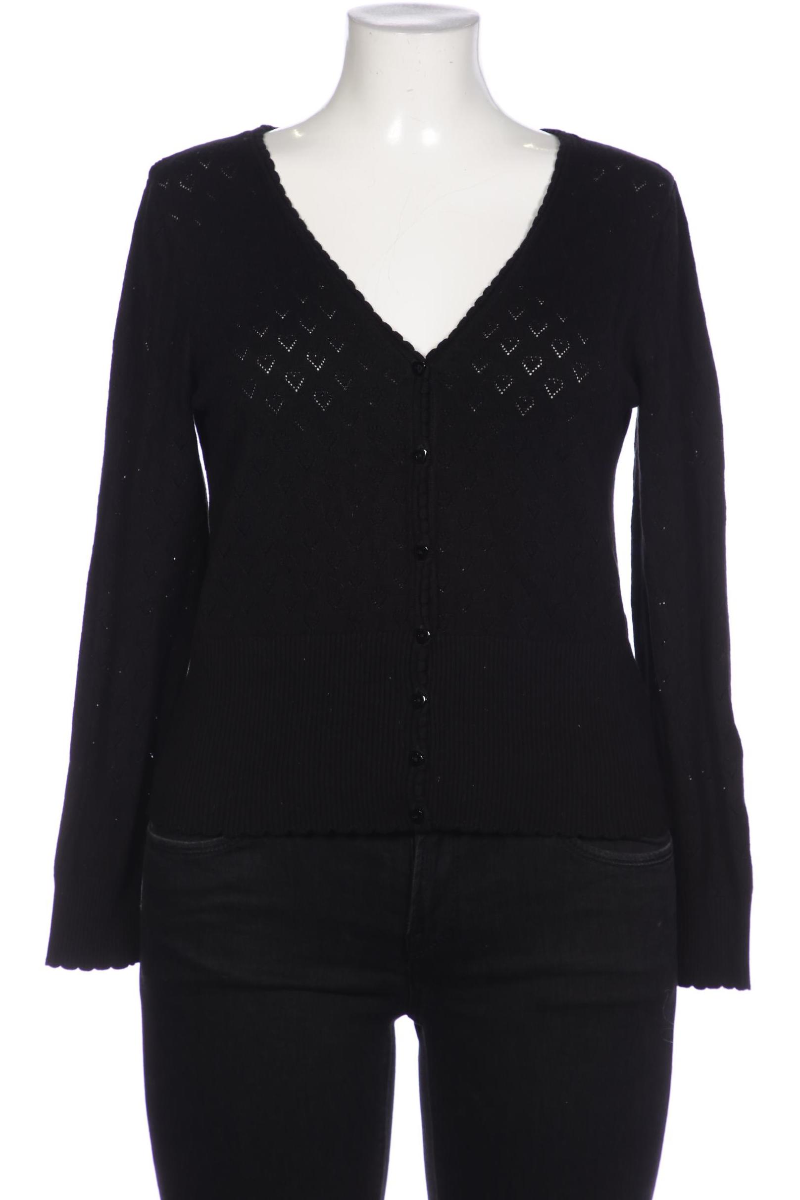 

King Louie Damen Strickjacke, schwarz, Gr. 44