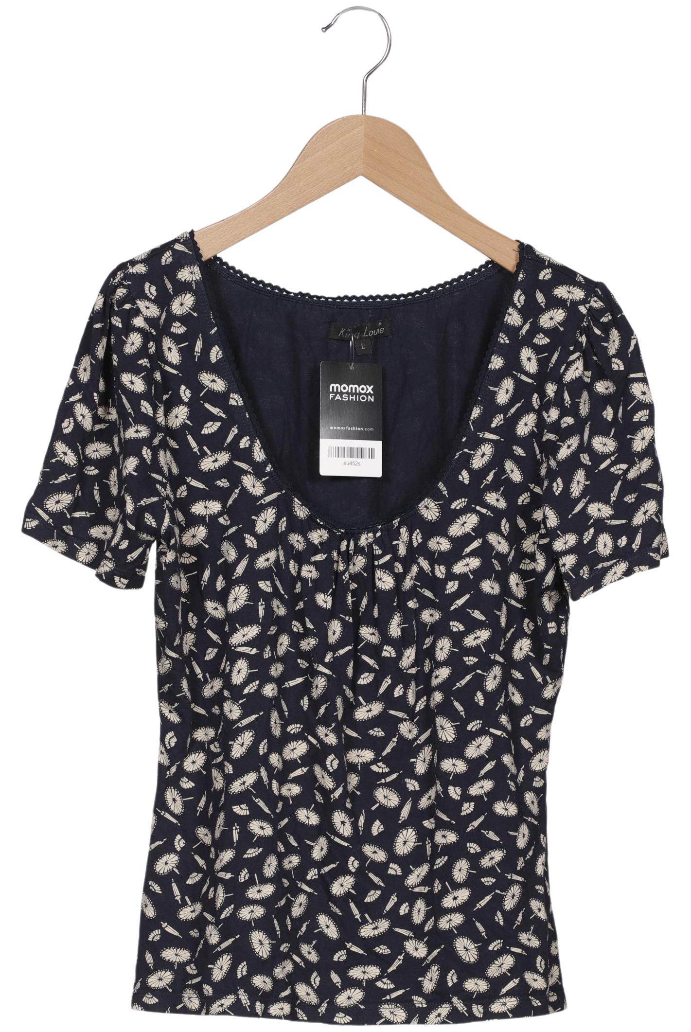 

King Louie Damen T-Shirt, cremeweiß, Gr. 42