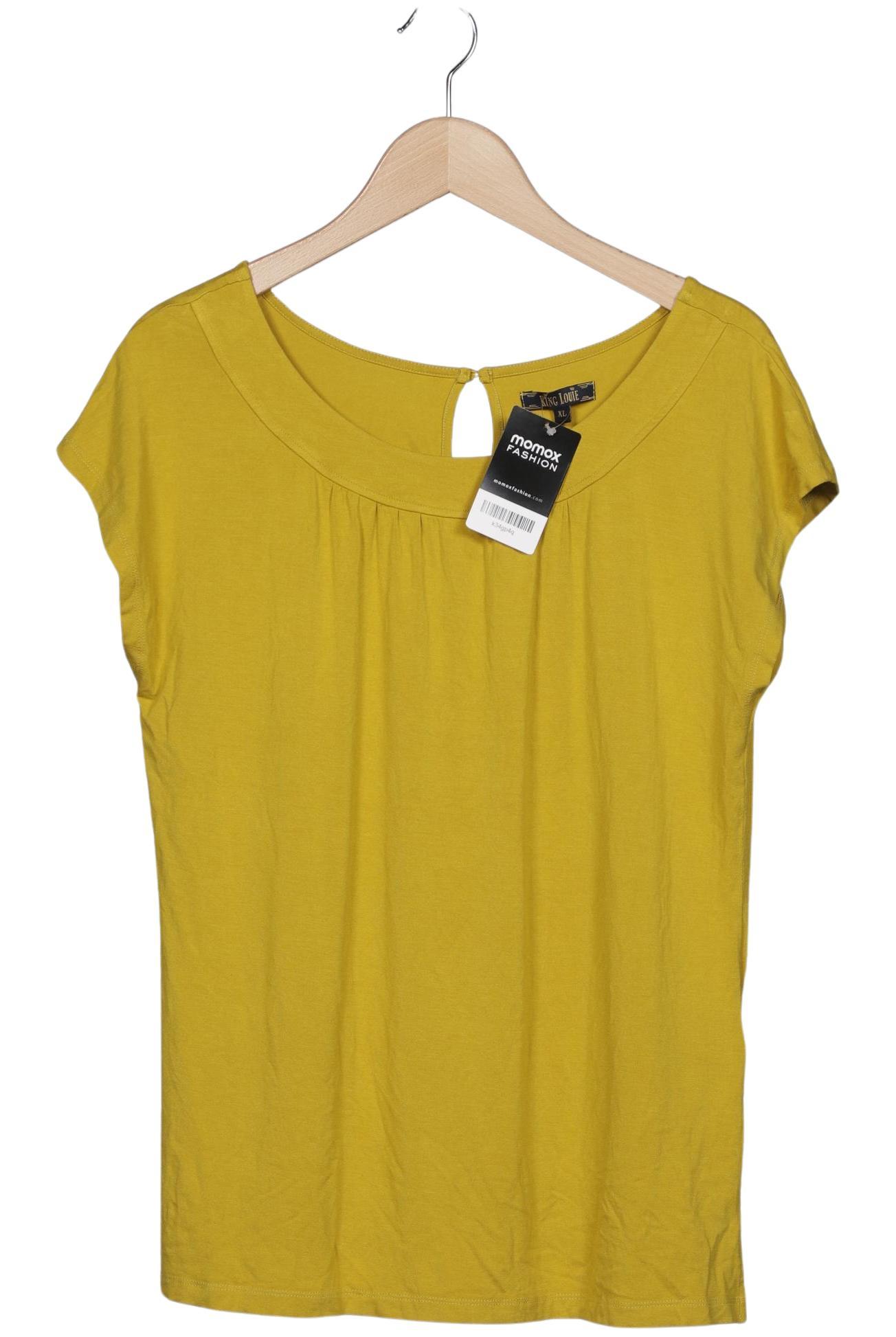 

King Louie Damen T-Shirt, gelb, Gr. 44