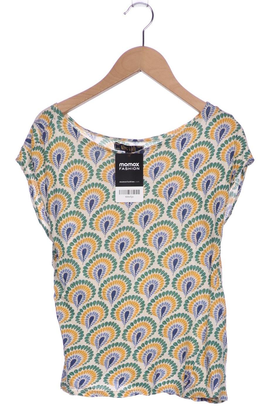 

King Louie Damen T-Shirt, cremeweiß, Gr. 34
