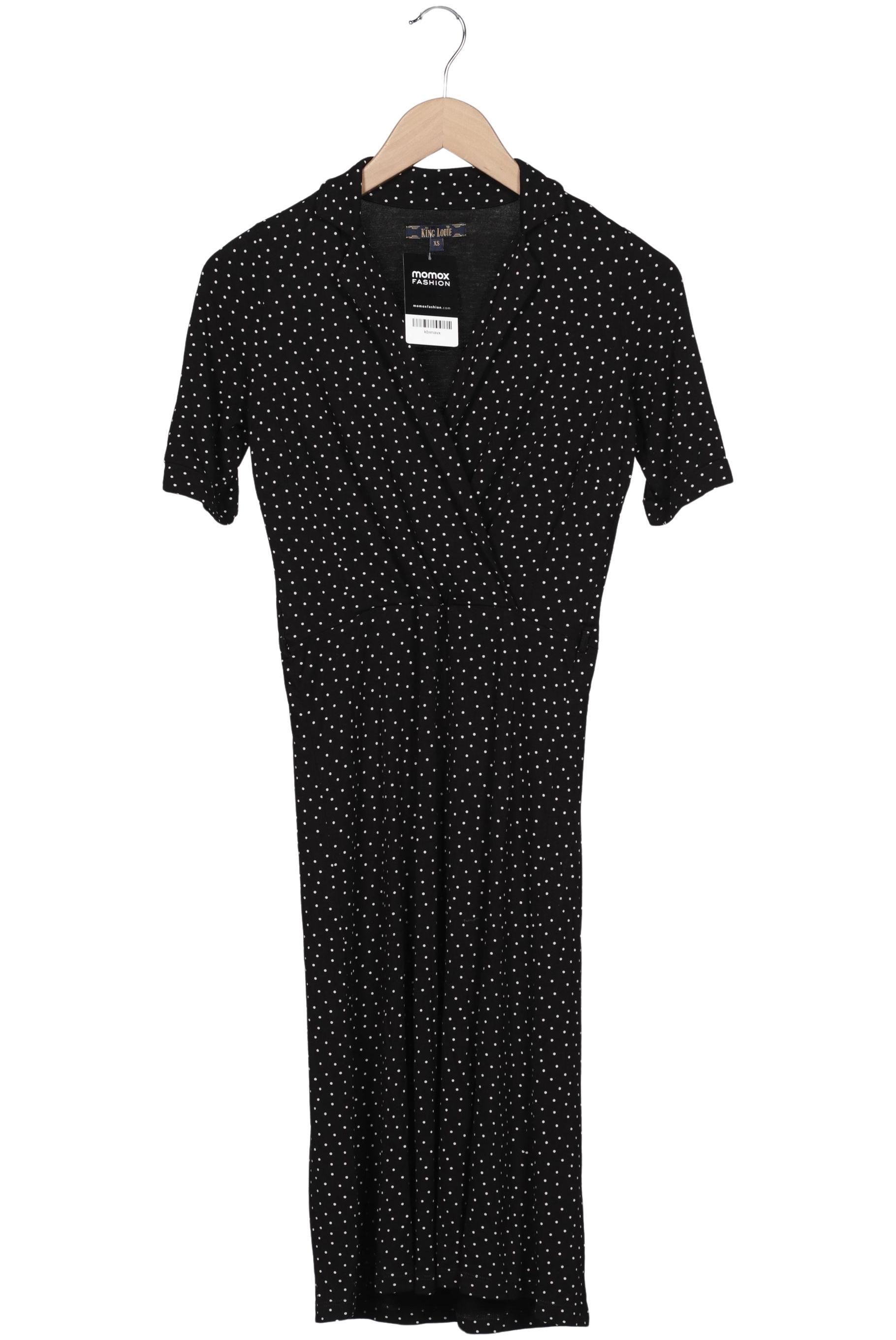 

King Louie Damen Kleid, schwarz, Gr. 34