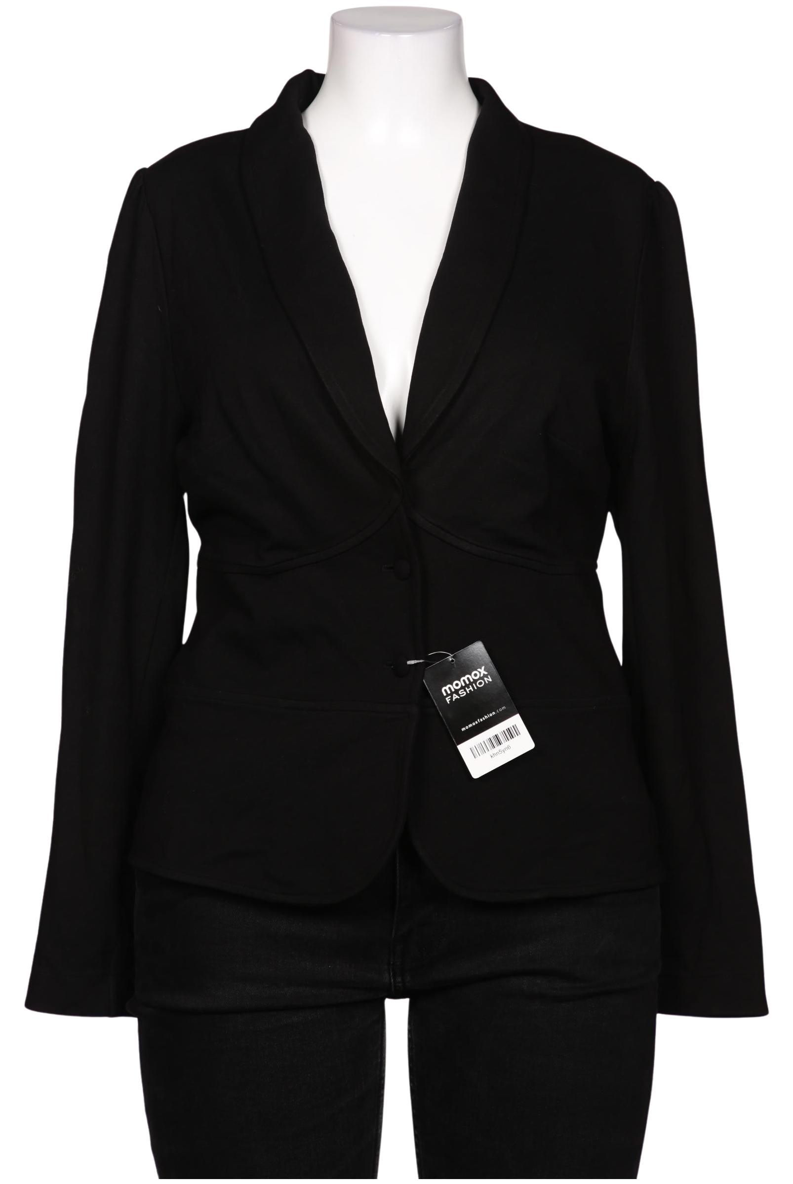 

King Louie Damen Blazer, schwarz, Gr. 44