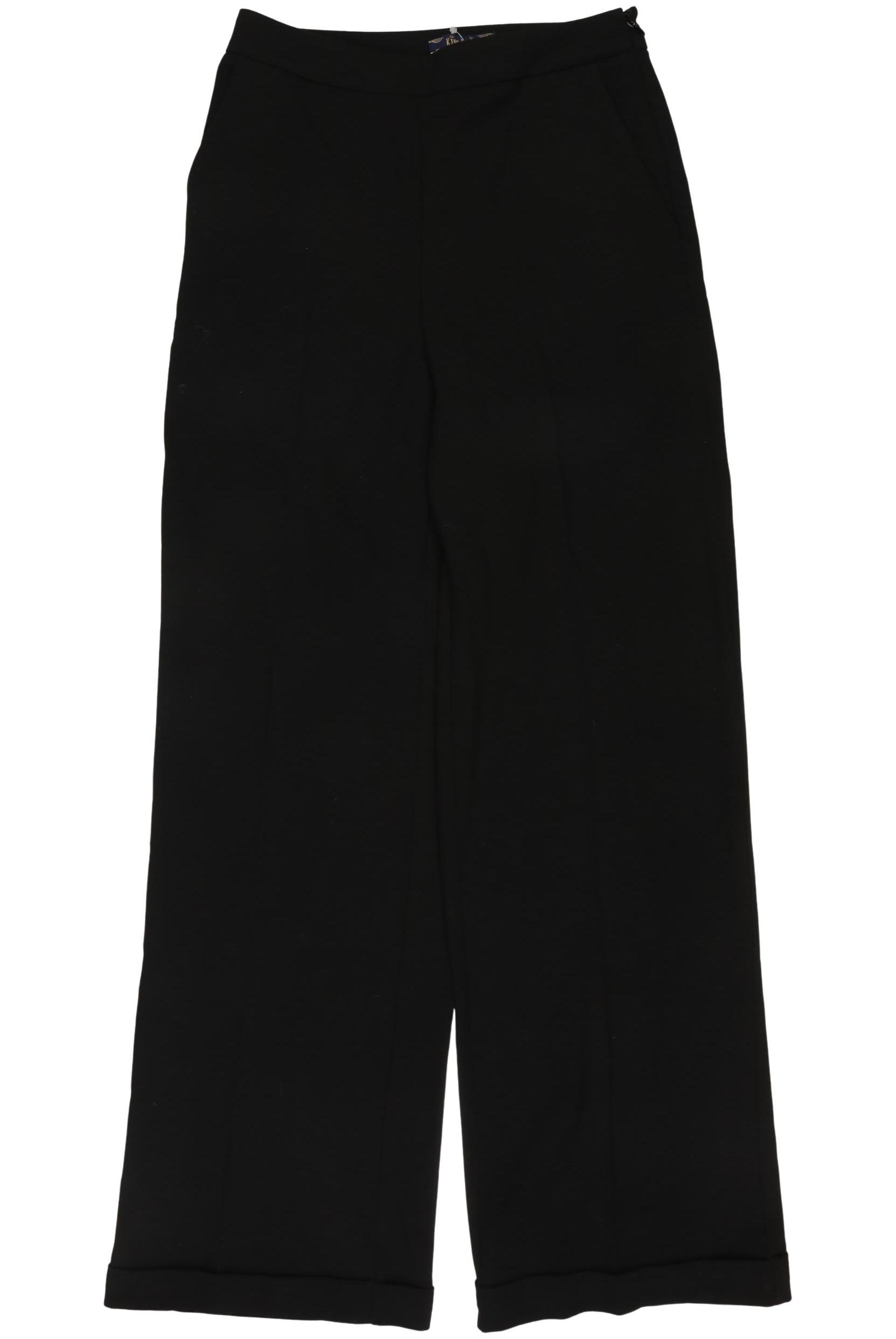 

King Louie Damen Stoffhose, schwarz, Gr. 34