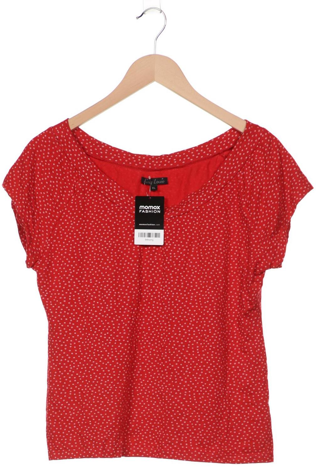 

King Louie Damen T-Shirt, rot, Gr. 44