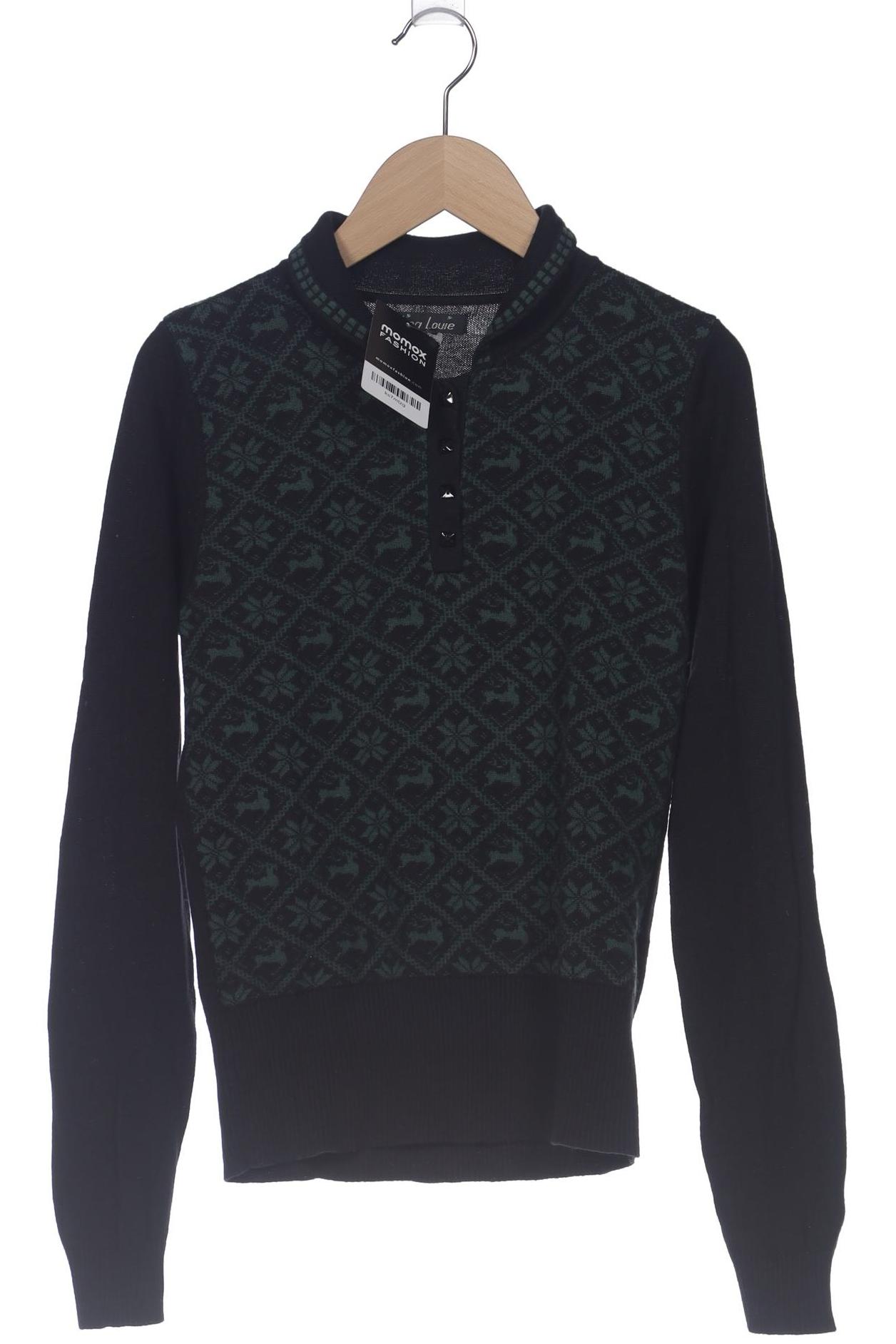 

King Louie Damen Pullover, schwarz, Gr. 36