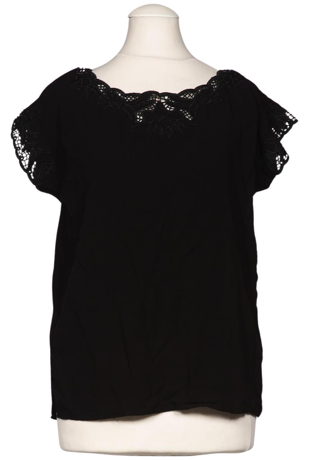 

King Louie Damen Bluse, schwarz, Gr. 34