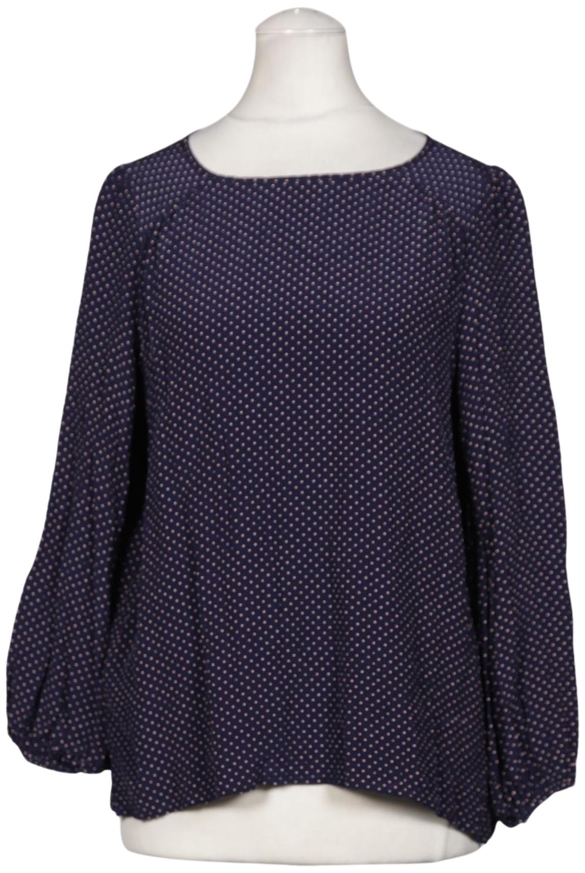 

King Louie Damen Bluse, marineblau, Gr. 36