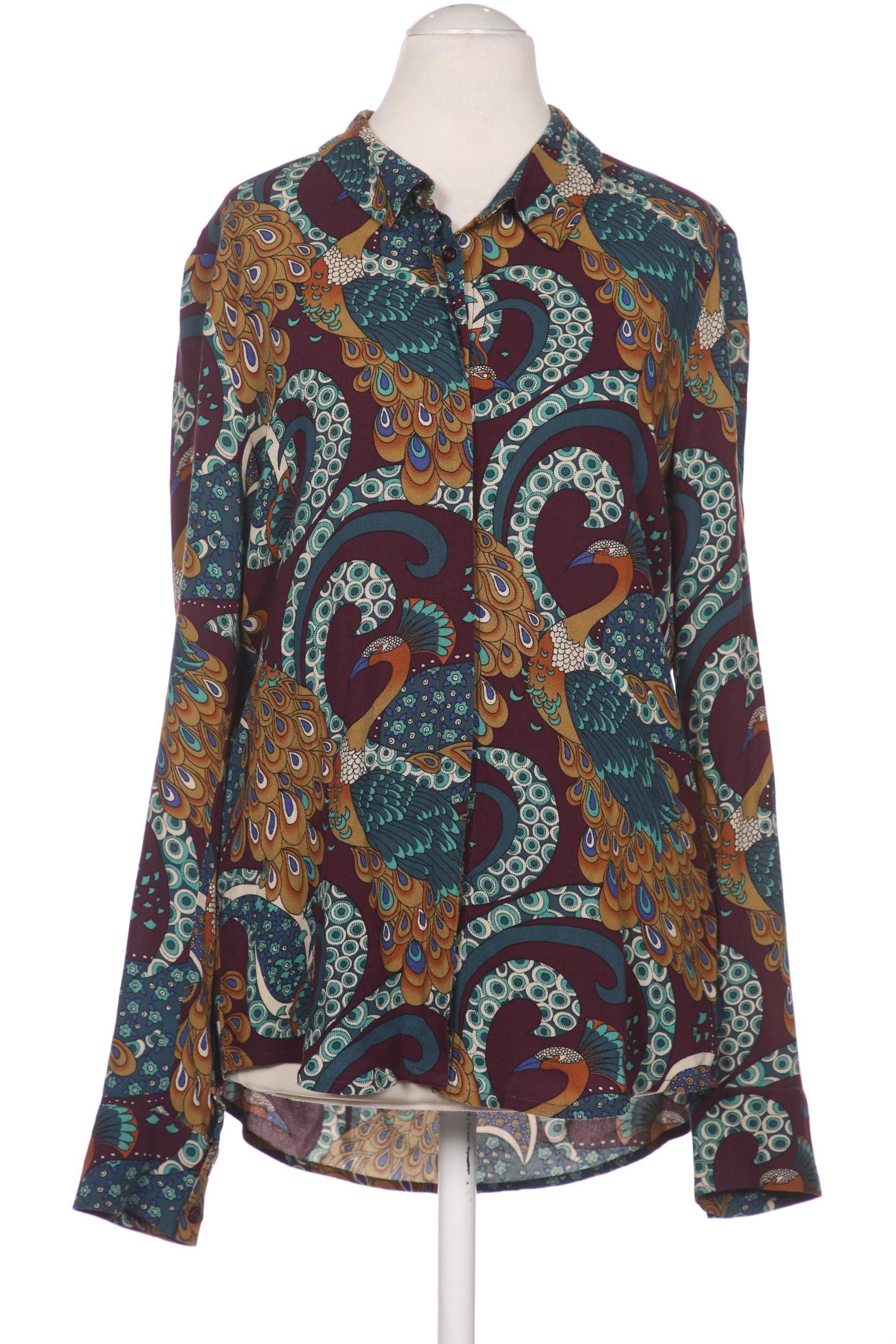 

King Louie Damen Bluse, bordeaux, Gr. 36