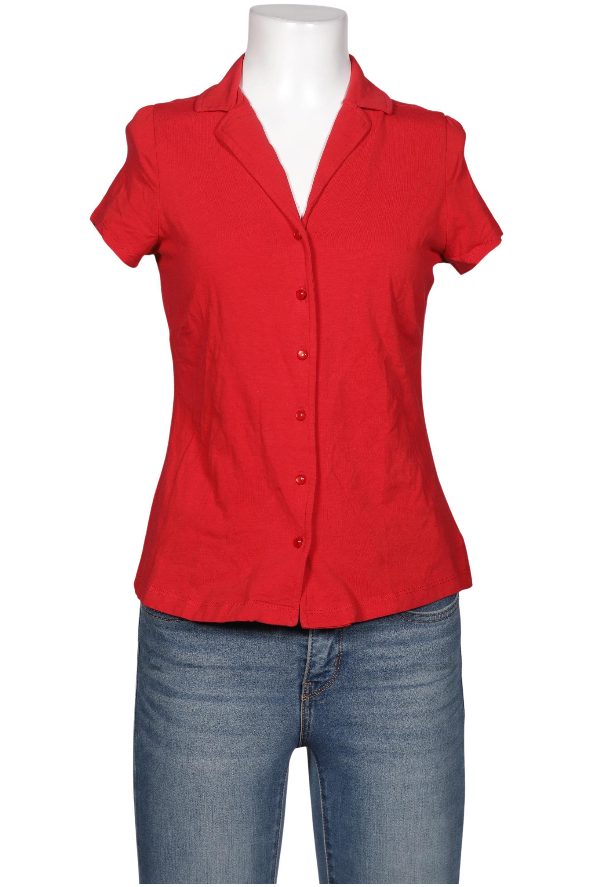 

King Louie Damen Bluse, rot, Gr. 38