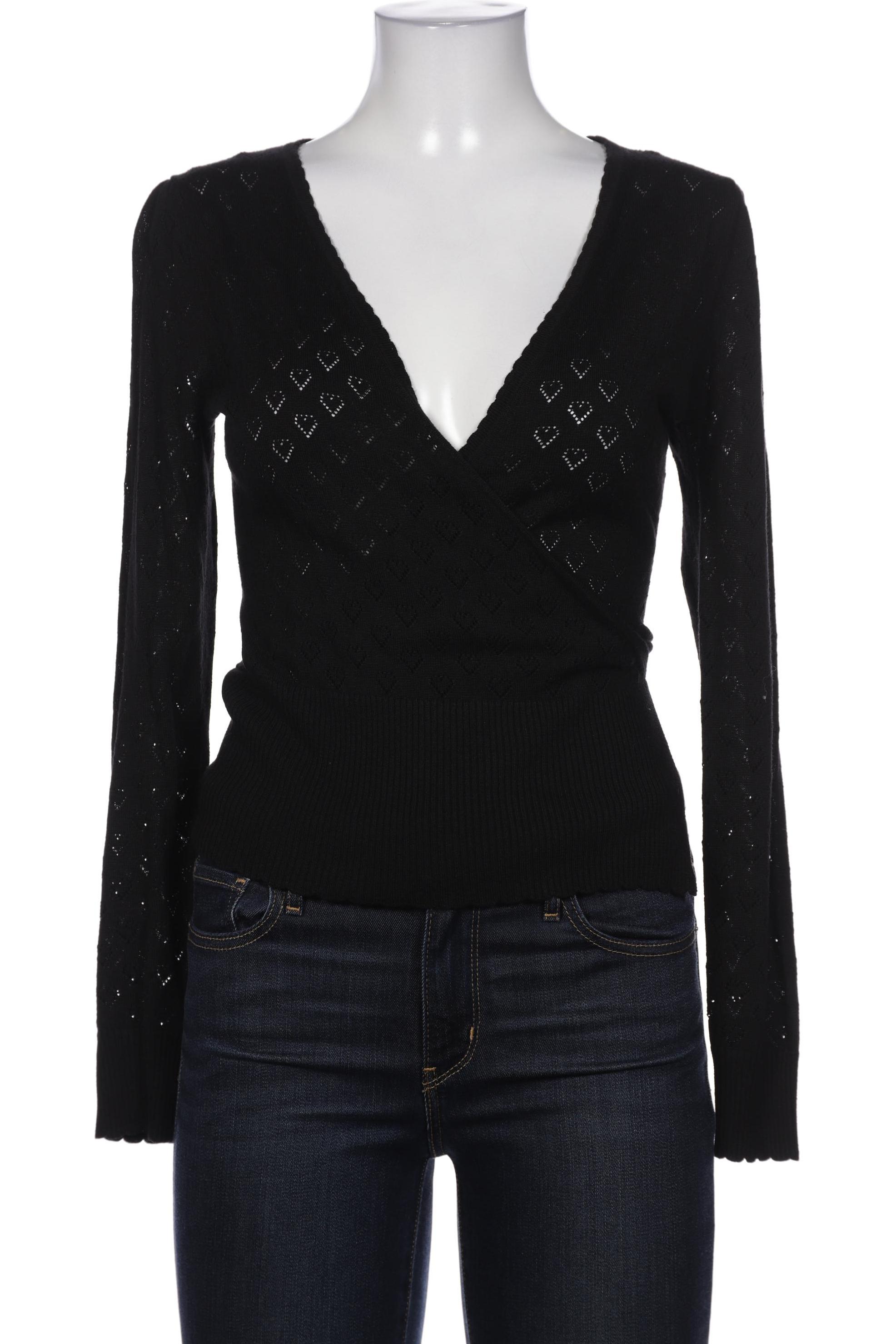 

King Louie Damen Strickjacke, schwarz, Gr. 36