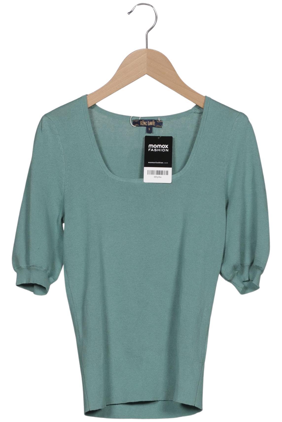 

King Louie Damen Pullover, türkis, Gr. 36
