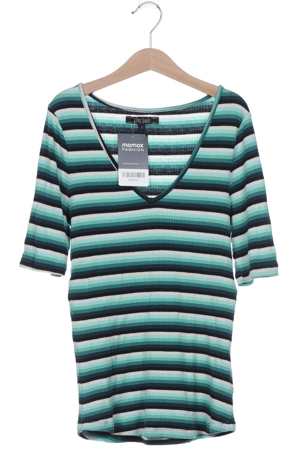 

King Louie Damen T-Shirt, türkis, Gr. 36