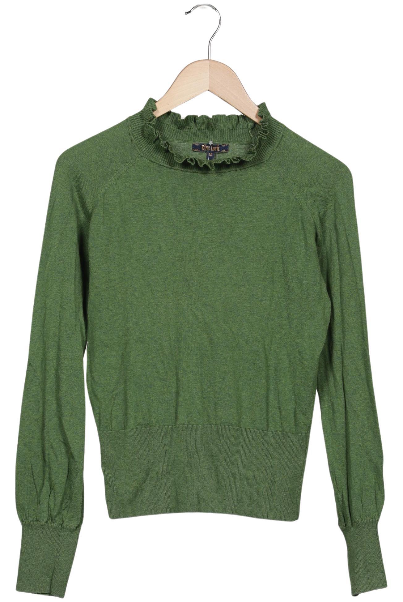 

King Louie Damen Pullover, grün, Gr. 38